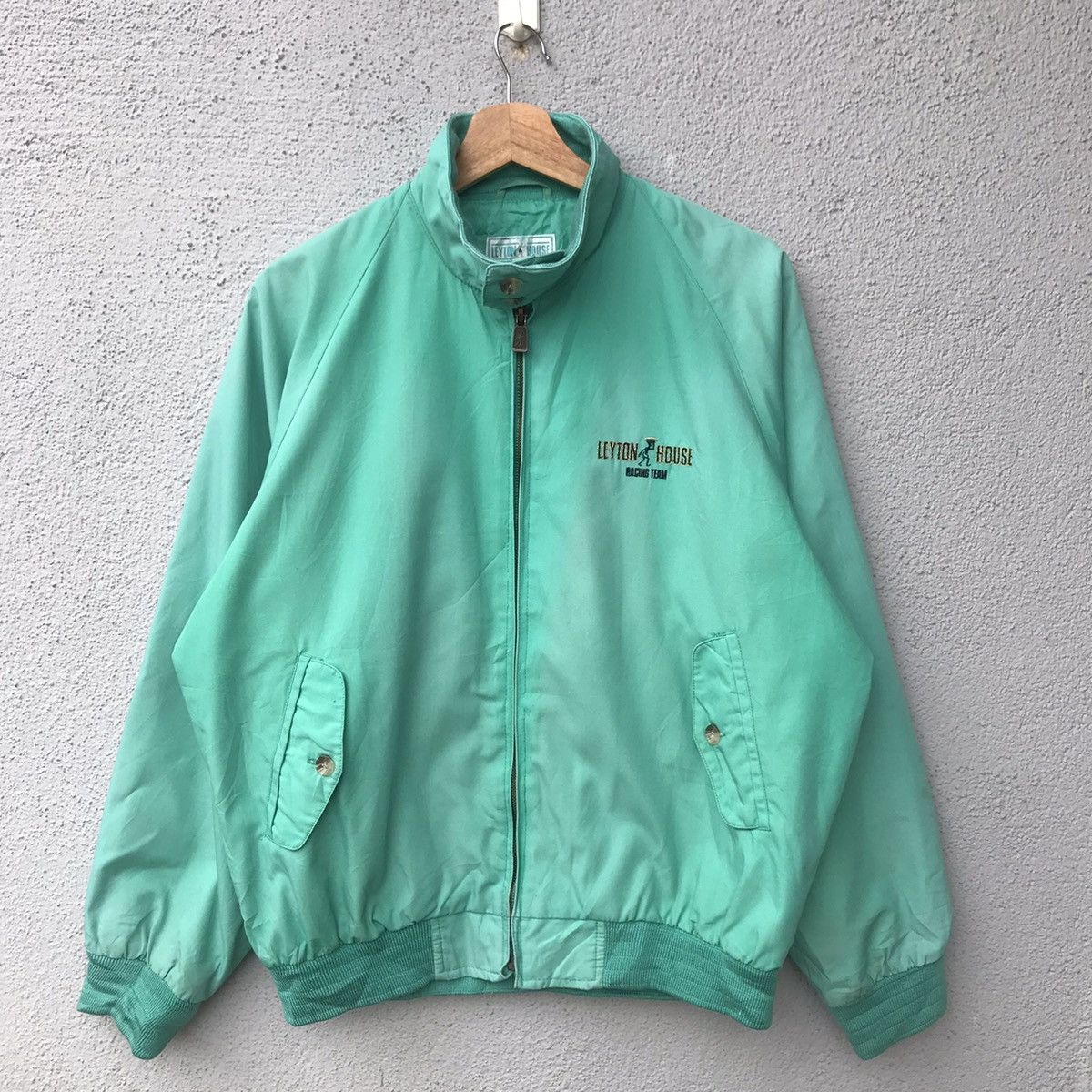 Japanese Brand Vintage 90s F1 Leyton House Racing Team Jacket Size US XL / EU 56 / 4 - 1 Thumbnail