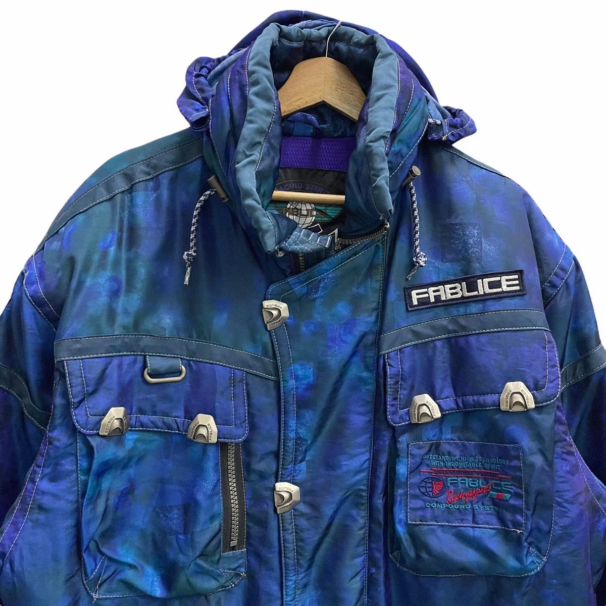 Japanese Brand × Sasquatchfabrix 💥90s FABLICE SKI OUTDOOR TACTICAL JACKET Size US L / EU 52-54 / 3 - 4 Thumbnail