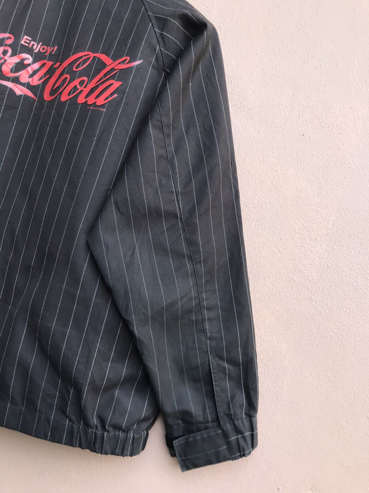 Vintage Coca Cola Stripes Jacket