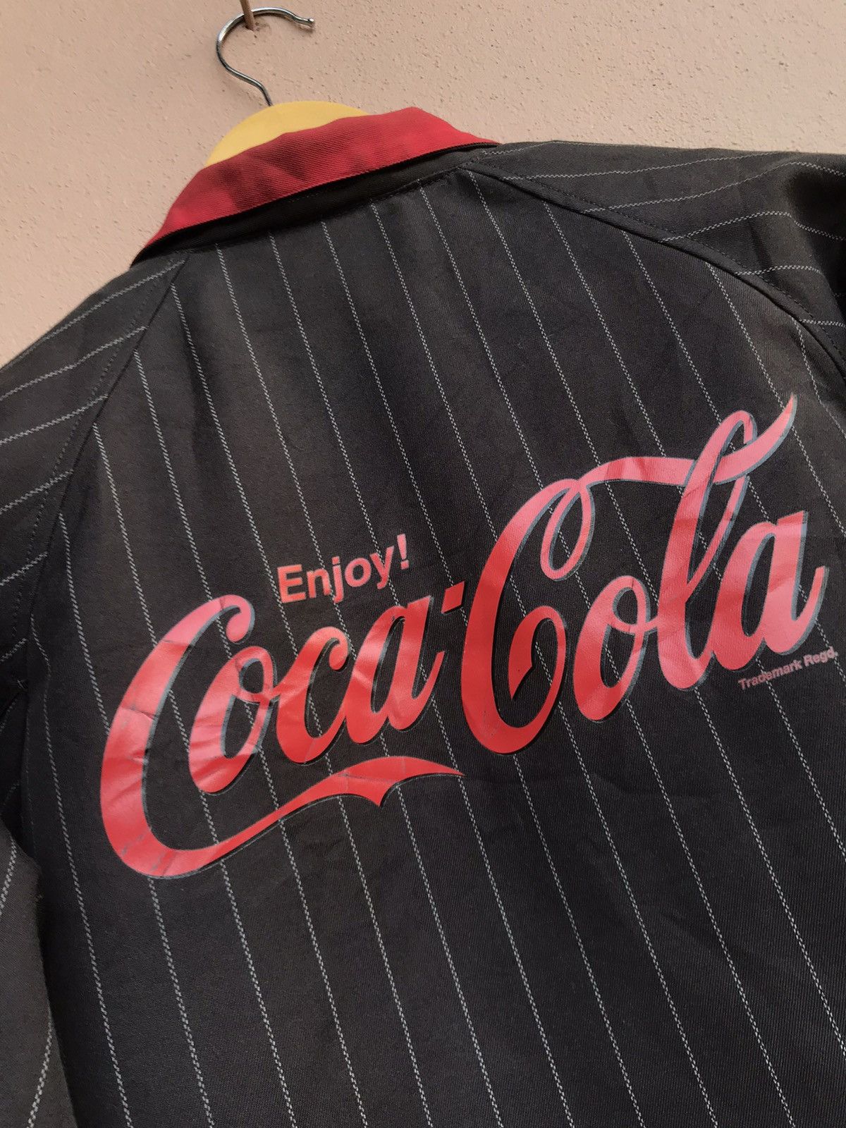 Vintage Coca Cola Stripes Jacket