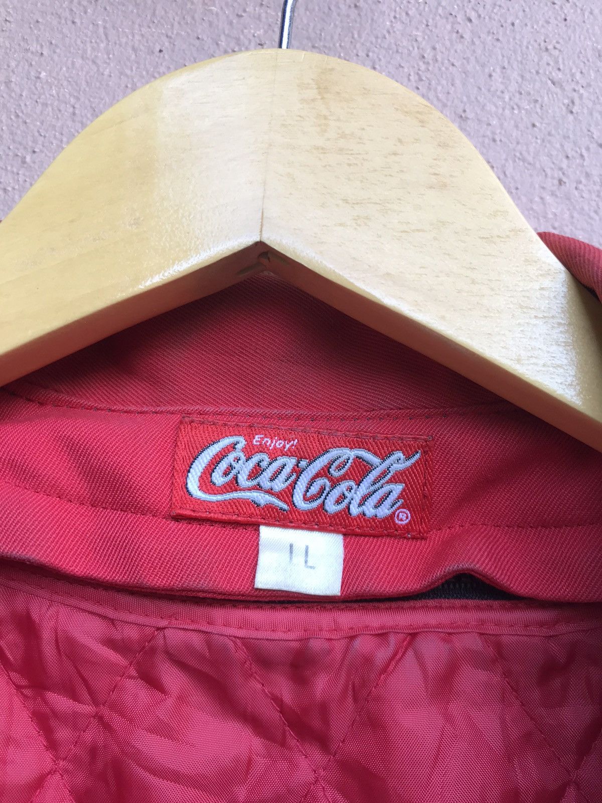 Vintage Coca Cola Stripes Jacket