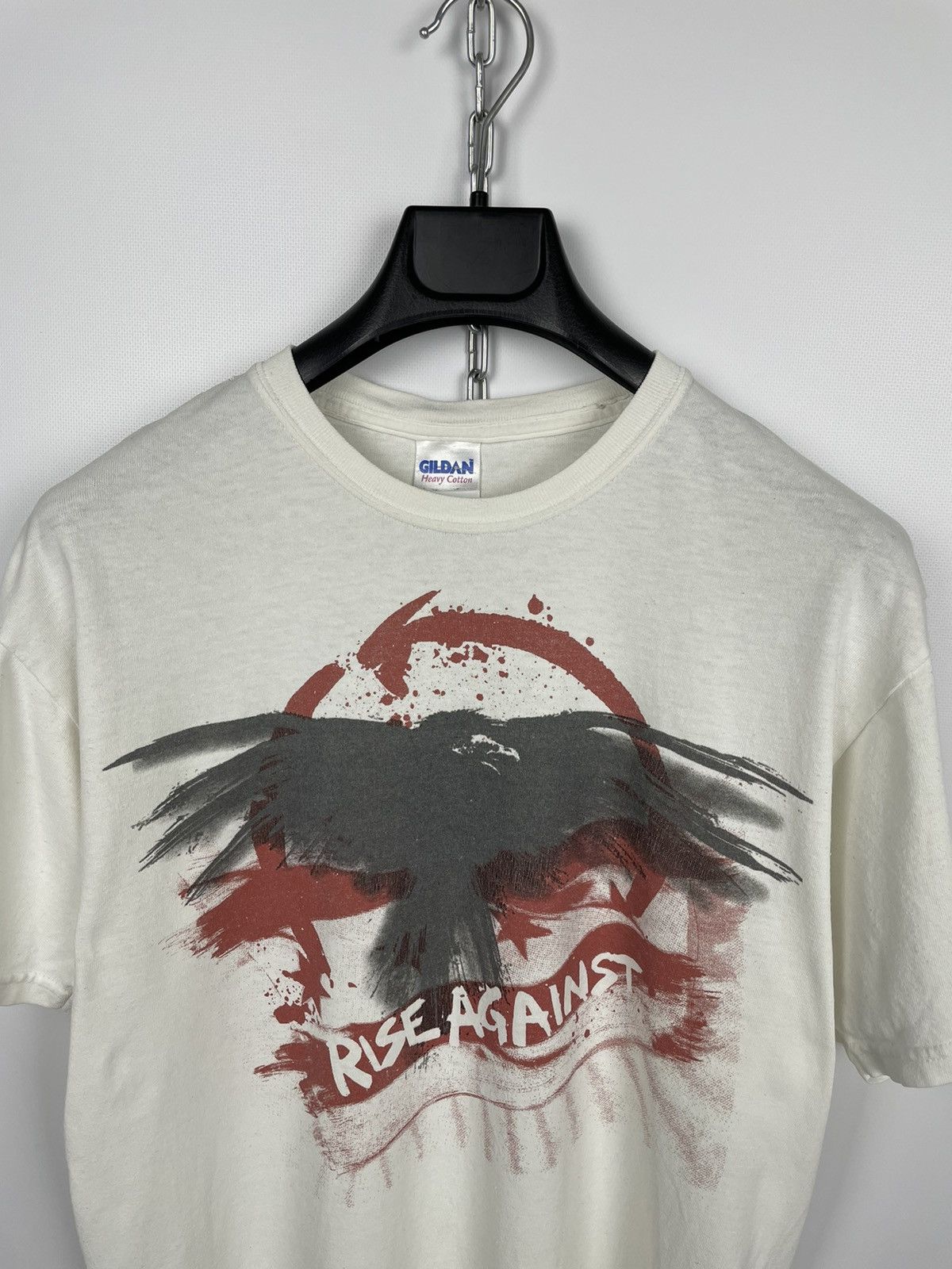 Band Tees × Vintage Vintage 00s Rise Against Band T-Shirt Size US M / EU 48-50 / 2 - 2 Thumbnail