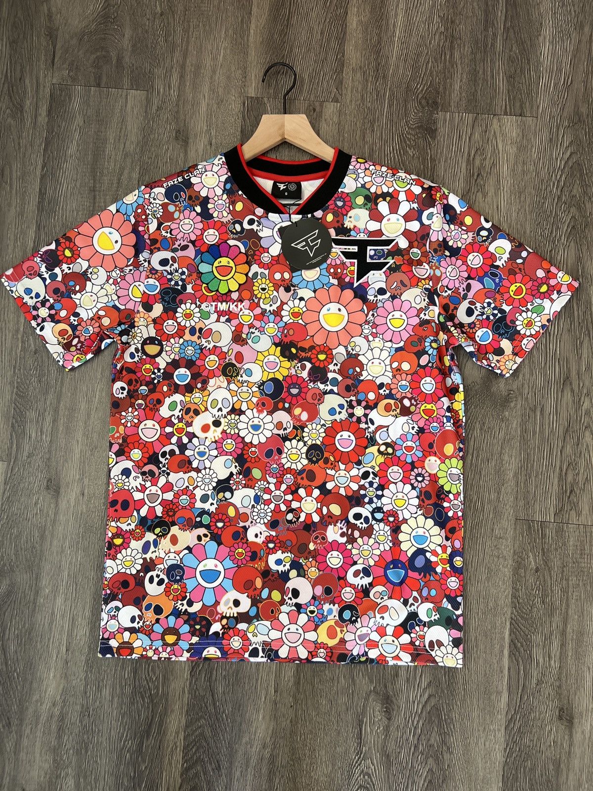 Faze Clan X cheapest Takashi Murakami Jersey Size L