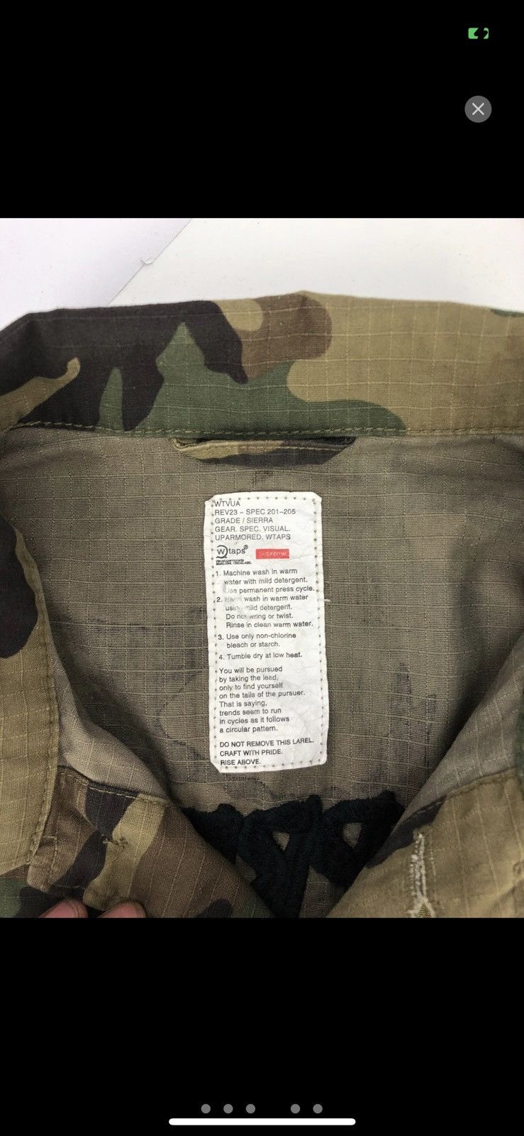 Supreme × Wtaps Metal Militia M-65 Miltary Jacket - 2007 Size US S / EU 44-46 / 1 - 3 Thumbnail