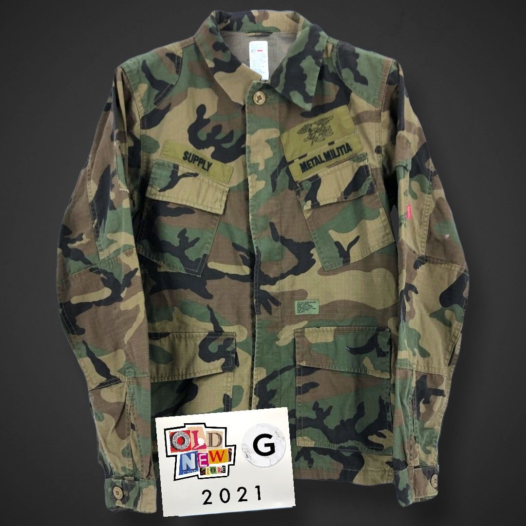 Supreme × Wtaps Metal Militia M-65 Miltary Jacket - 2007 Size US S / EU 44-46 / 1 - 1 Thumbnail