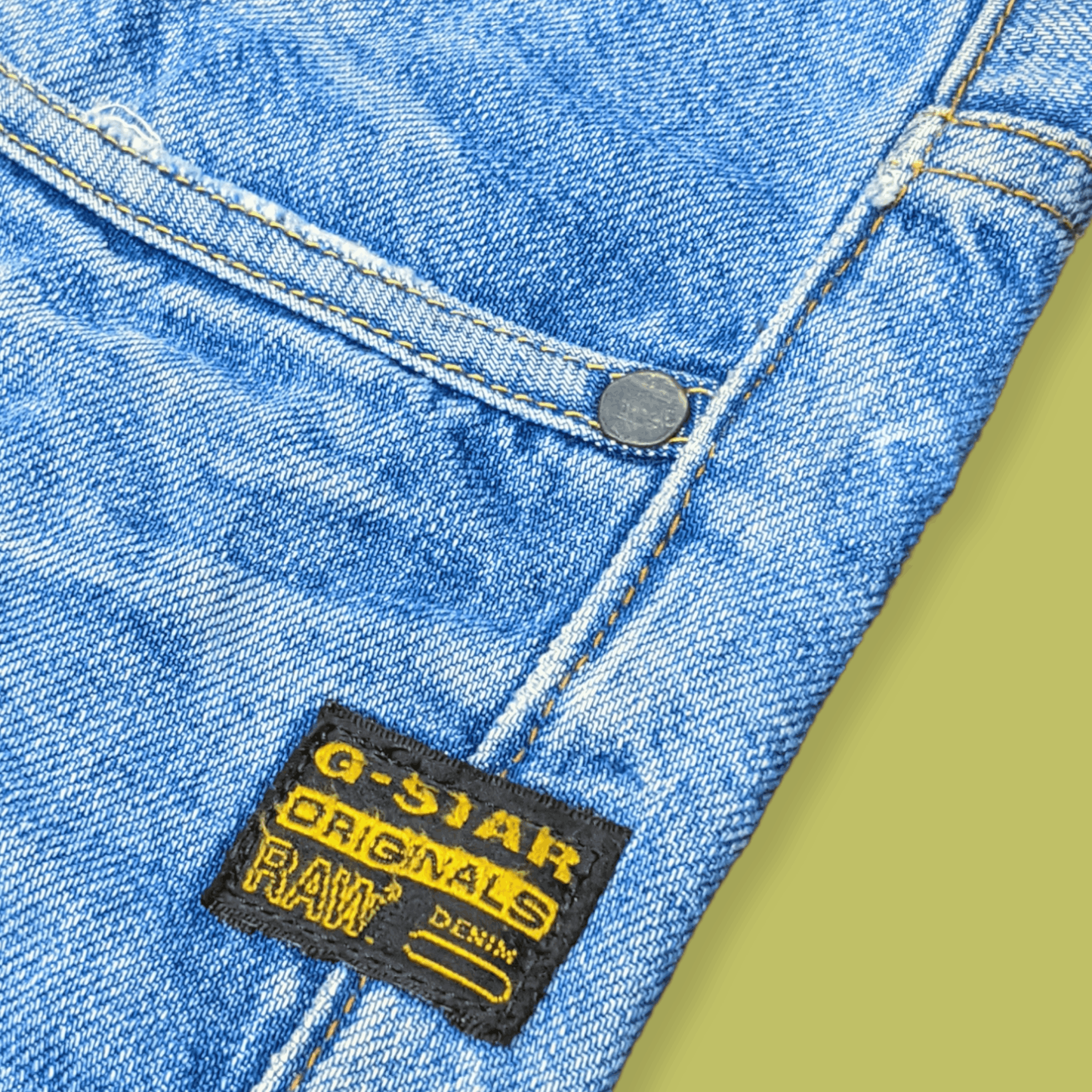 G-Star × Japanese Brand × Vintage Vintage G Star Raw 3301 Distressed Style Jeans Pants Size US 31 - 5 Thumbnail