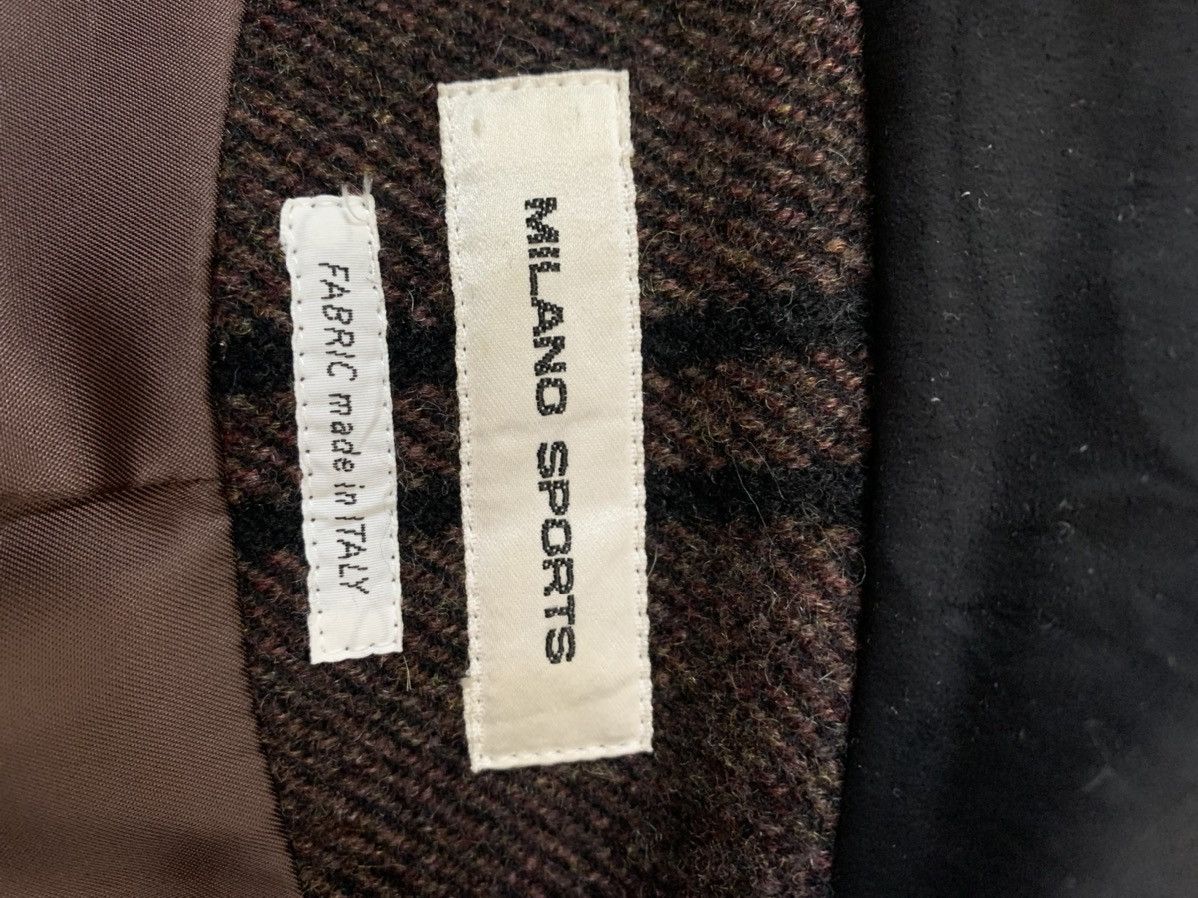 Japanese Brand Milano Sports Coat Jacket Size L / US 10 / IT 46 - 6 Thumbnail