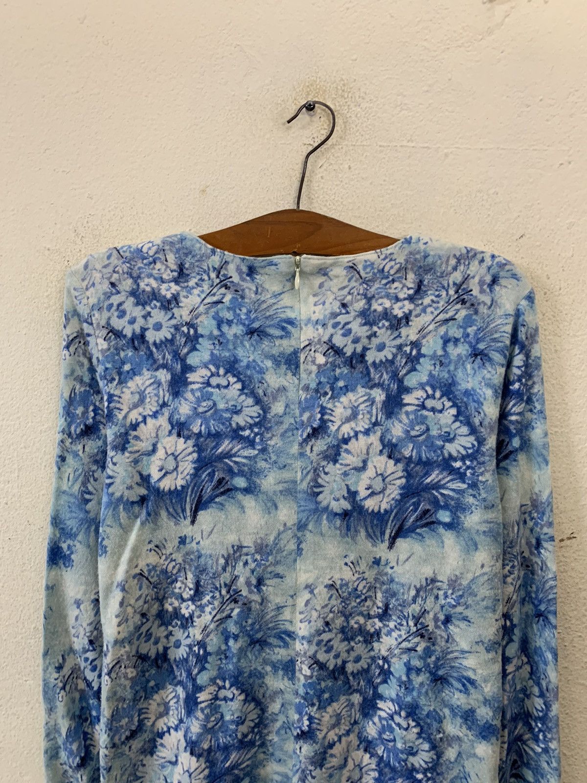 Hanae Mori Hanae Mori Flower Design Long Sleeve Tee Size US M / EU 48-50 / 2 - 10 Thumbnail