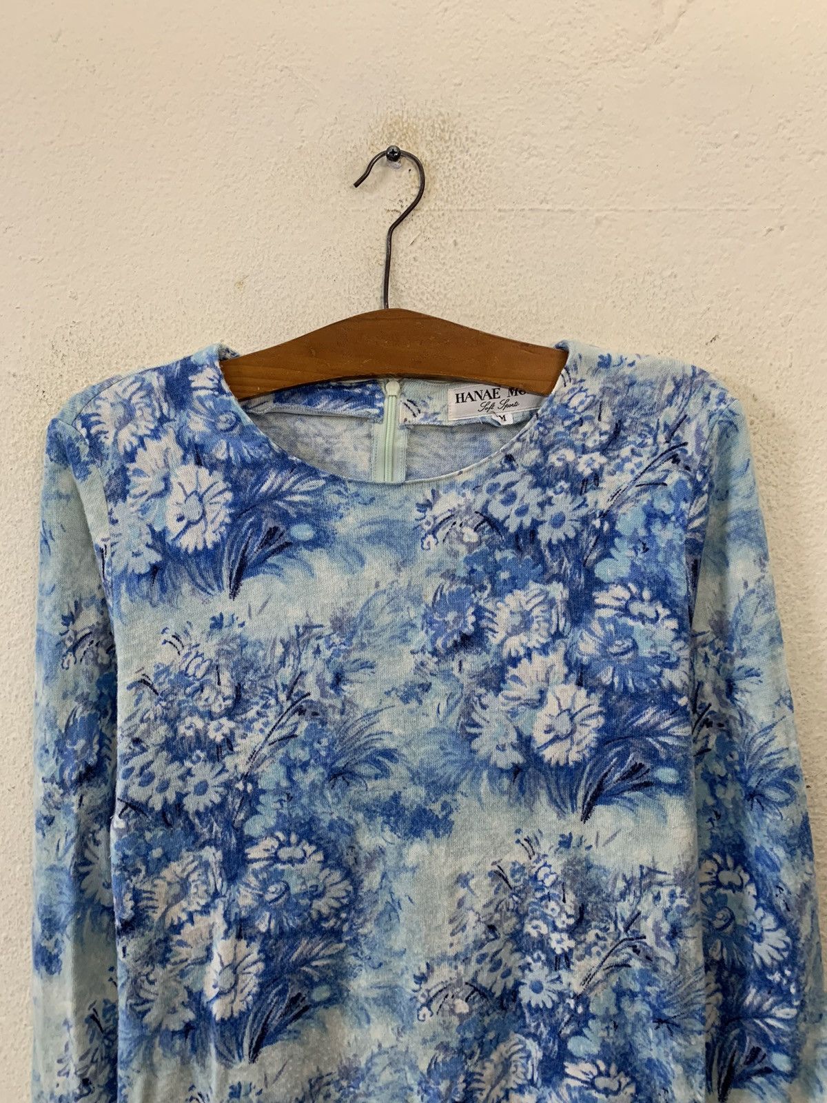 Hanae Mori Hanae Mori Flower Design Long Sleeve Tee Size US M / EU 48-50 / 2 - 4 Thumbnail