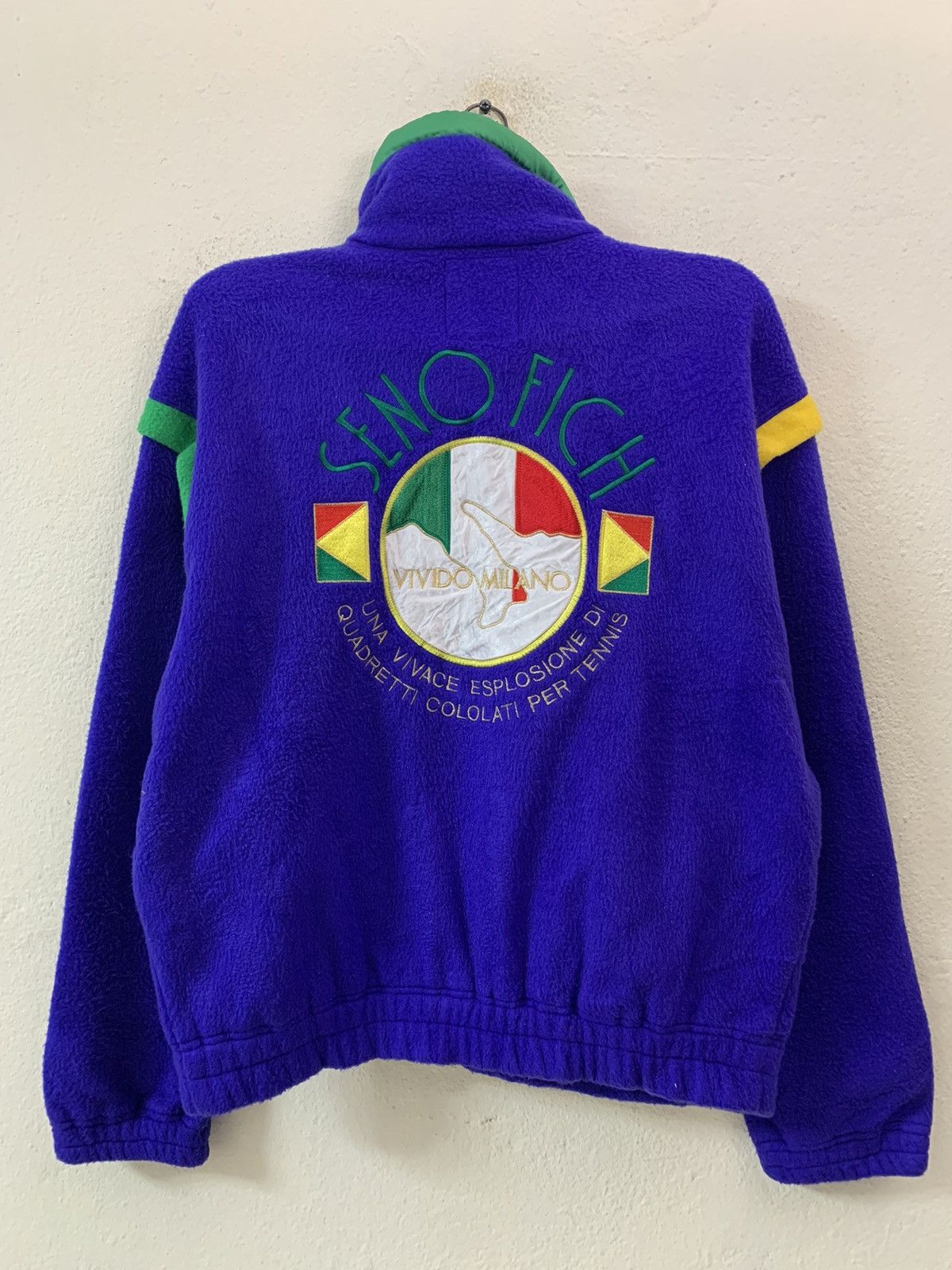 Japanese Brand Senofich Spellout Big Logo Jacket Size US M / EU 48-50 / 2 - 1 Thumbnail