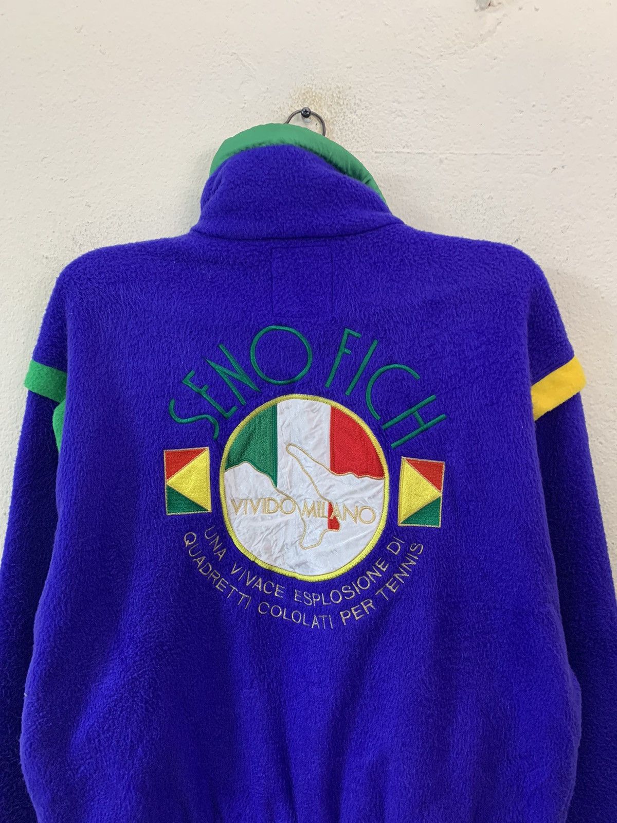 Japanese Brand Senofich Spellout Big Logo Jacket Size US M / EU 48-50 / 2 - 4 Thumbnail