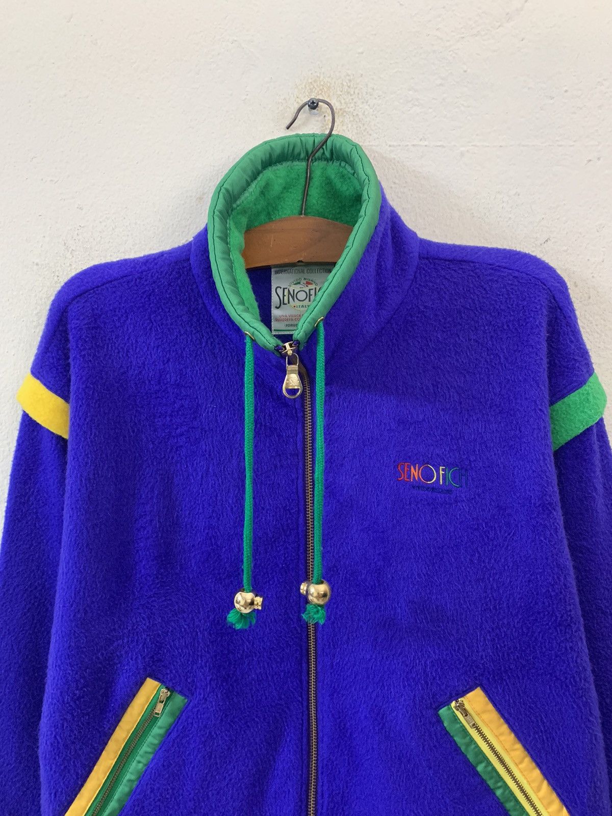 Japanese Brand Senofich Spellout Big Logo Jacket Size US M / EU 48-50 / 2 - 10 Thumbnail