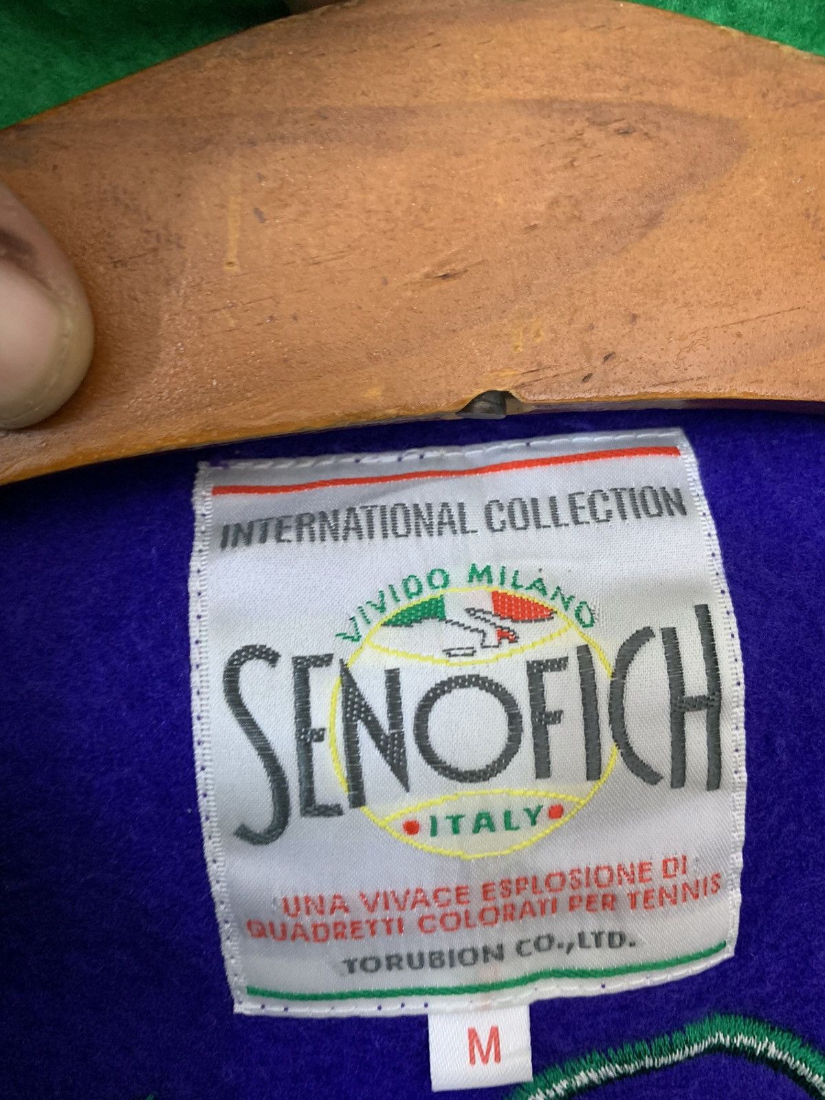 Japanese Brand Senofich Spellout Big Logo Jacket Size US M / EU 48-50 / 2 - 5 Thumbnail