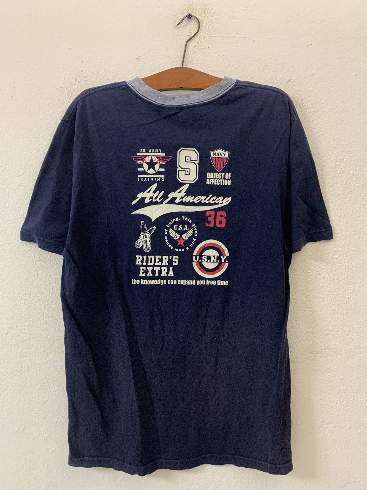 Japanese Brand US Army Training Tshirt Size US M / EU 48-50 / 2 - 1 Thumbnail