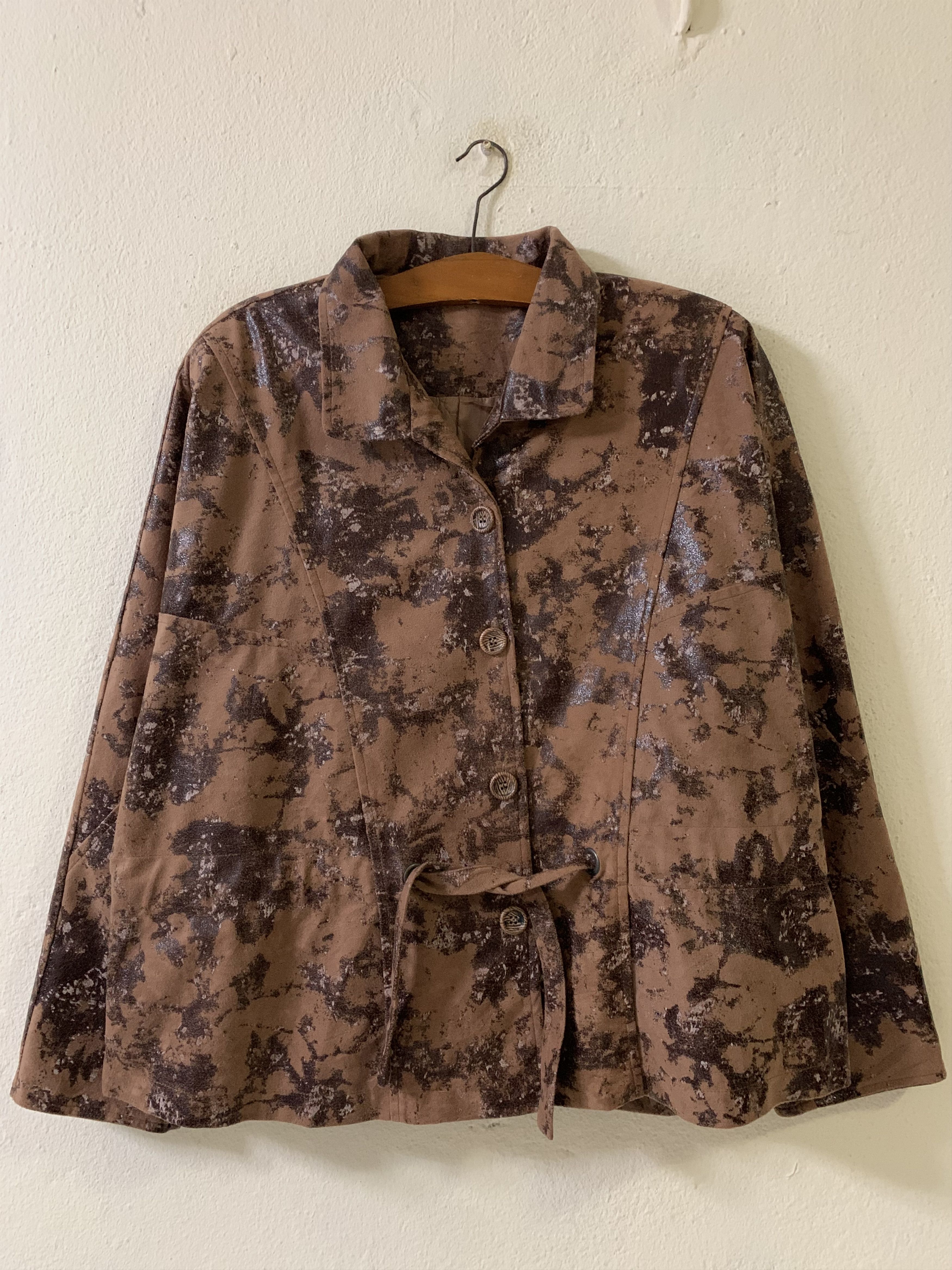 Japanese Brand Unbranded Funky Artwork Women Jacket Size L / US 10 / IT 46 - 1 Thumbnail