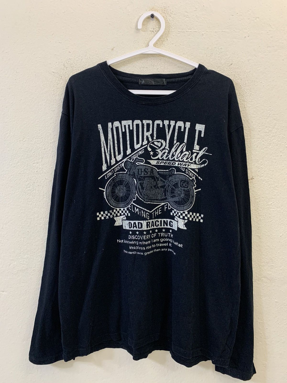 Japanese Brand Motorcycle Dad Racing Long Sleeve Tshirt Size US L / EU 52-54 / 3 - 1 Thumbnail