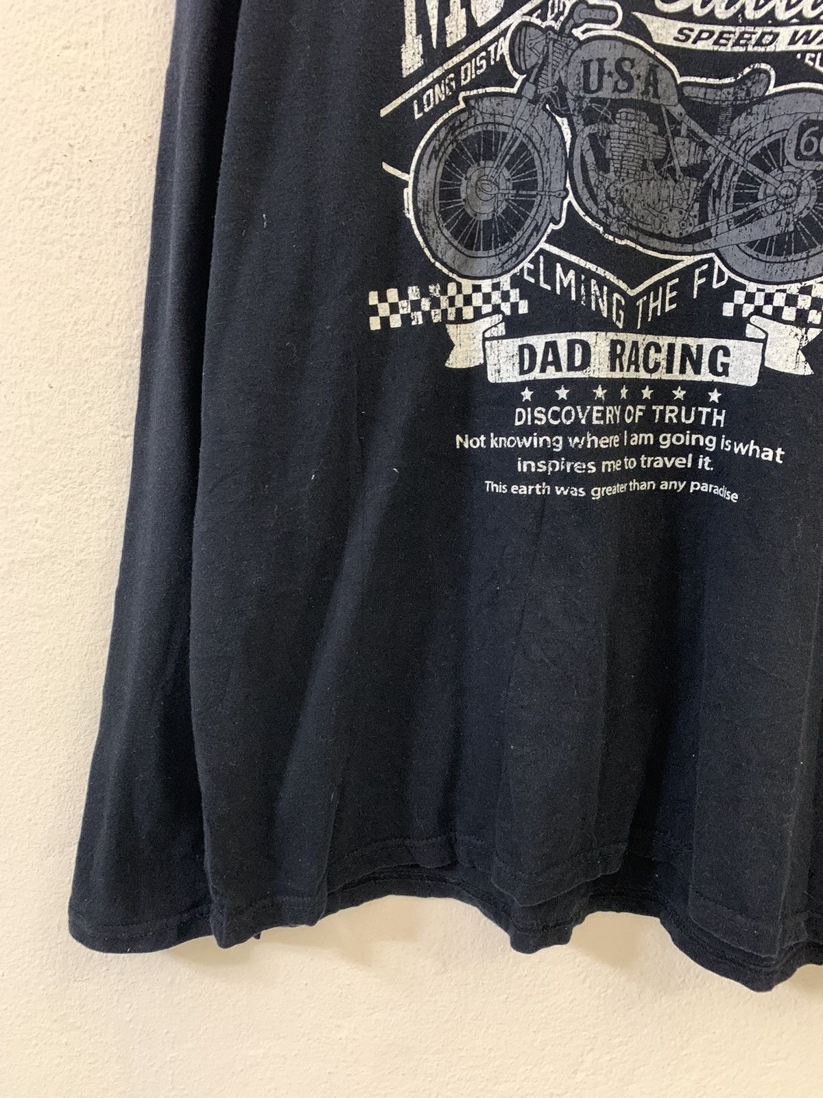 Japanese Brand Motorcycle Dad Racing Long Sleeve Tshirt Size US L / EU 52-54 / 3 - 3 Thumbnail