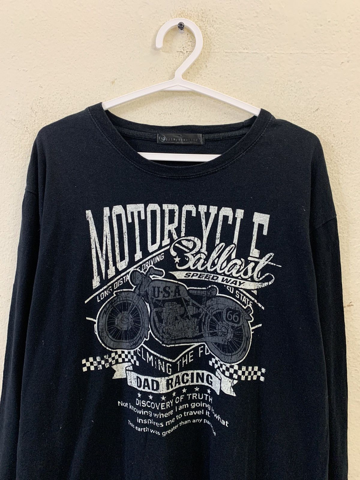 Japanese Brand Motorcycle Dad Racing Long Sleeve Tshirt Size US L / EU 52-54 / 3 - 4 Thumbnail