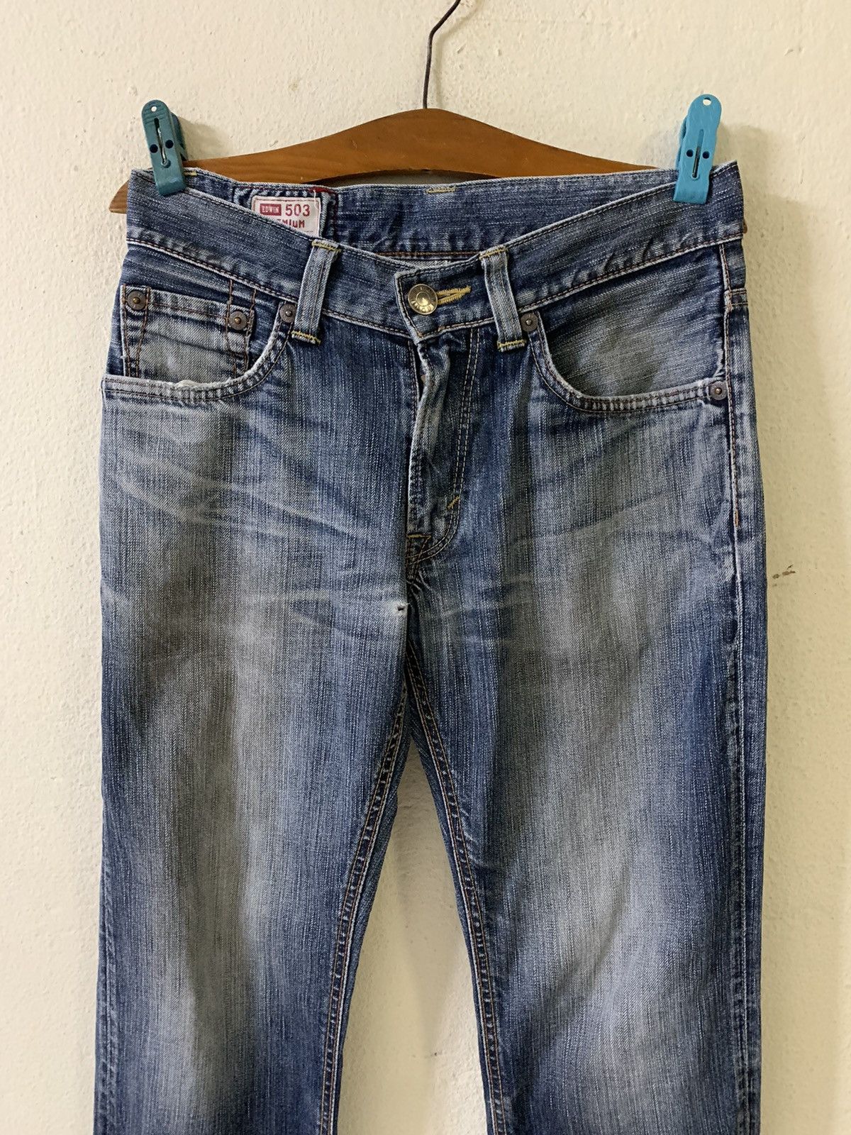 Edwin Edwin 503 Premium Jeans Size US 29 - 3 Thumbnail