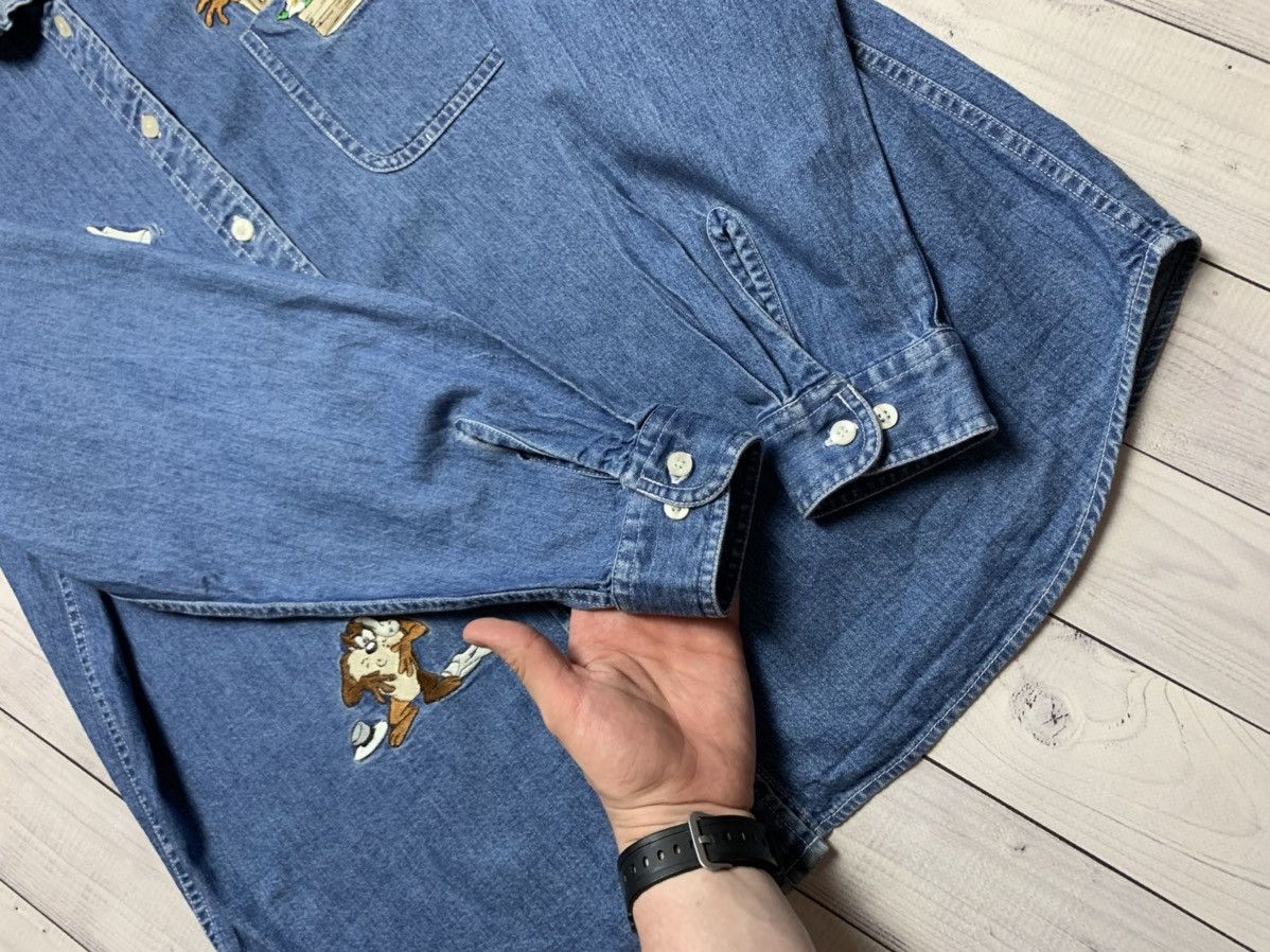 Cartoon Network × Vintage Vintage denim shirt Looney Tunes size L Size US L / EU 52-54 / 3 - 7 Thumbnail