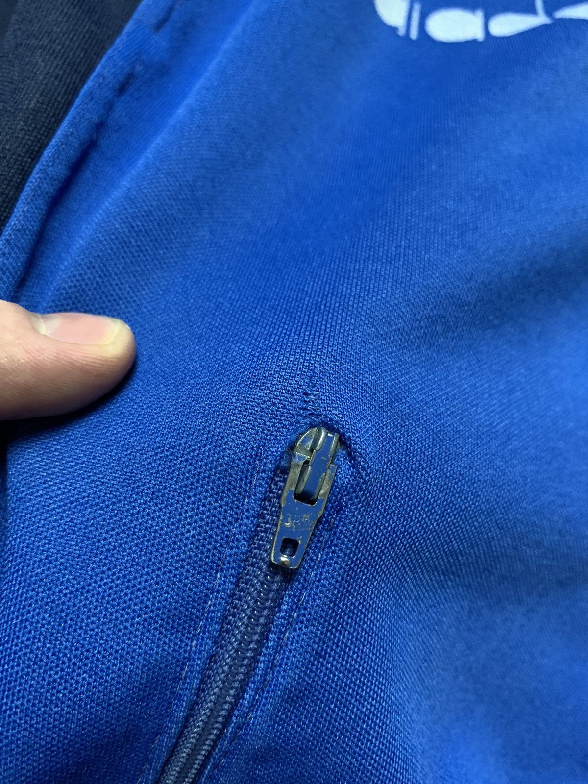 Diadora Vintage Italy soccer track jacket size S/M Azzurri Diadora Size US M / EU 48-50 / 2 - 5 Thumbnail