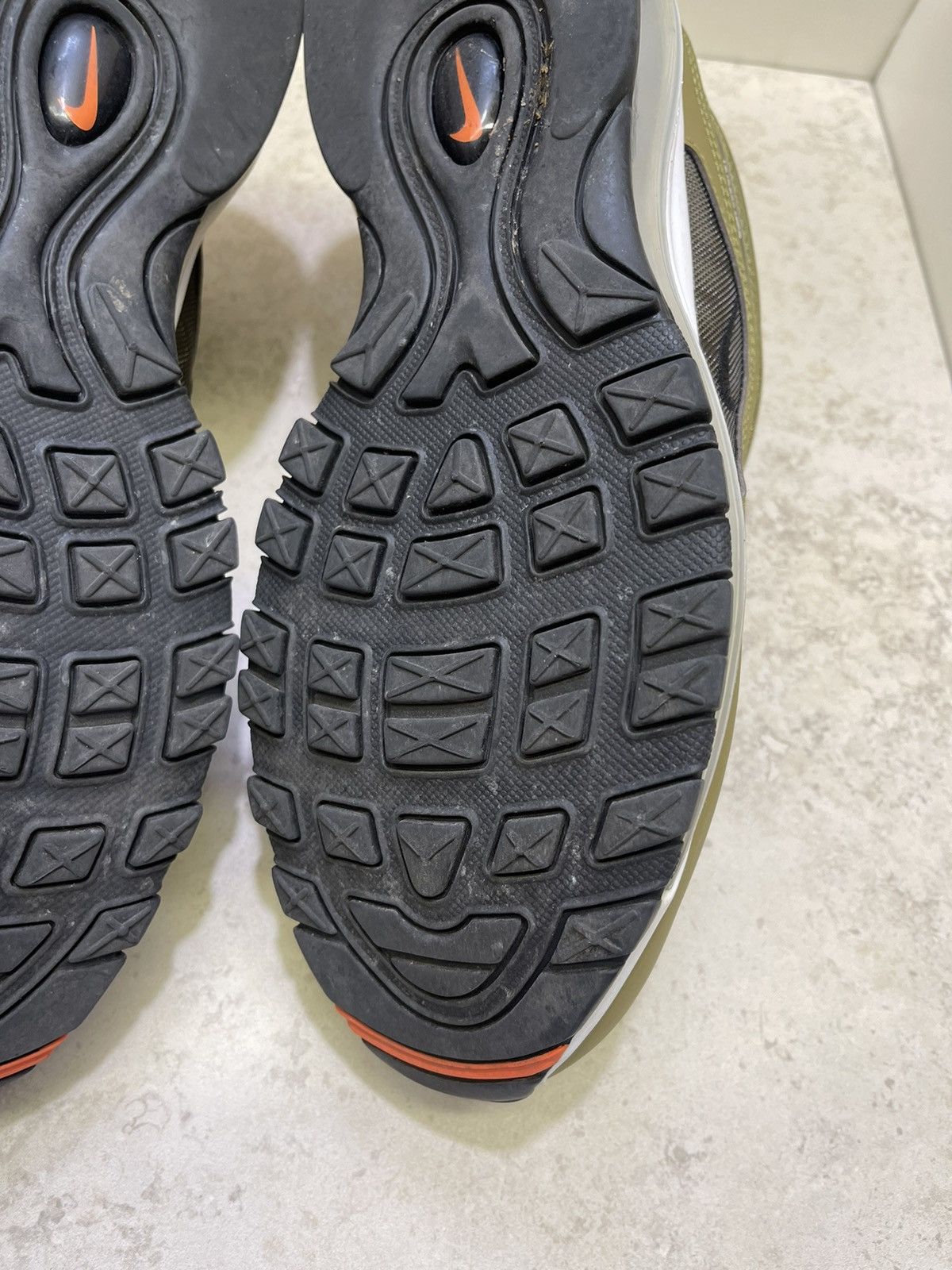 Nike × Undefeated Nike Air Max 97 Undefeated Black Militia Green 2020 Size 11 Size US 11 / EU 44 - 9 Thumbnail