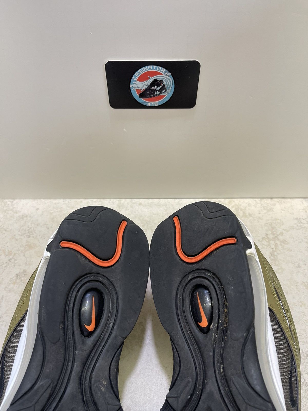 Nike × Undefeated Nike Air Max 97 Undefeated Black Militia Green 2020 Size 11 Size US 11 / EU 44 - 10 Thumbnail