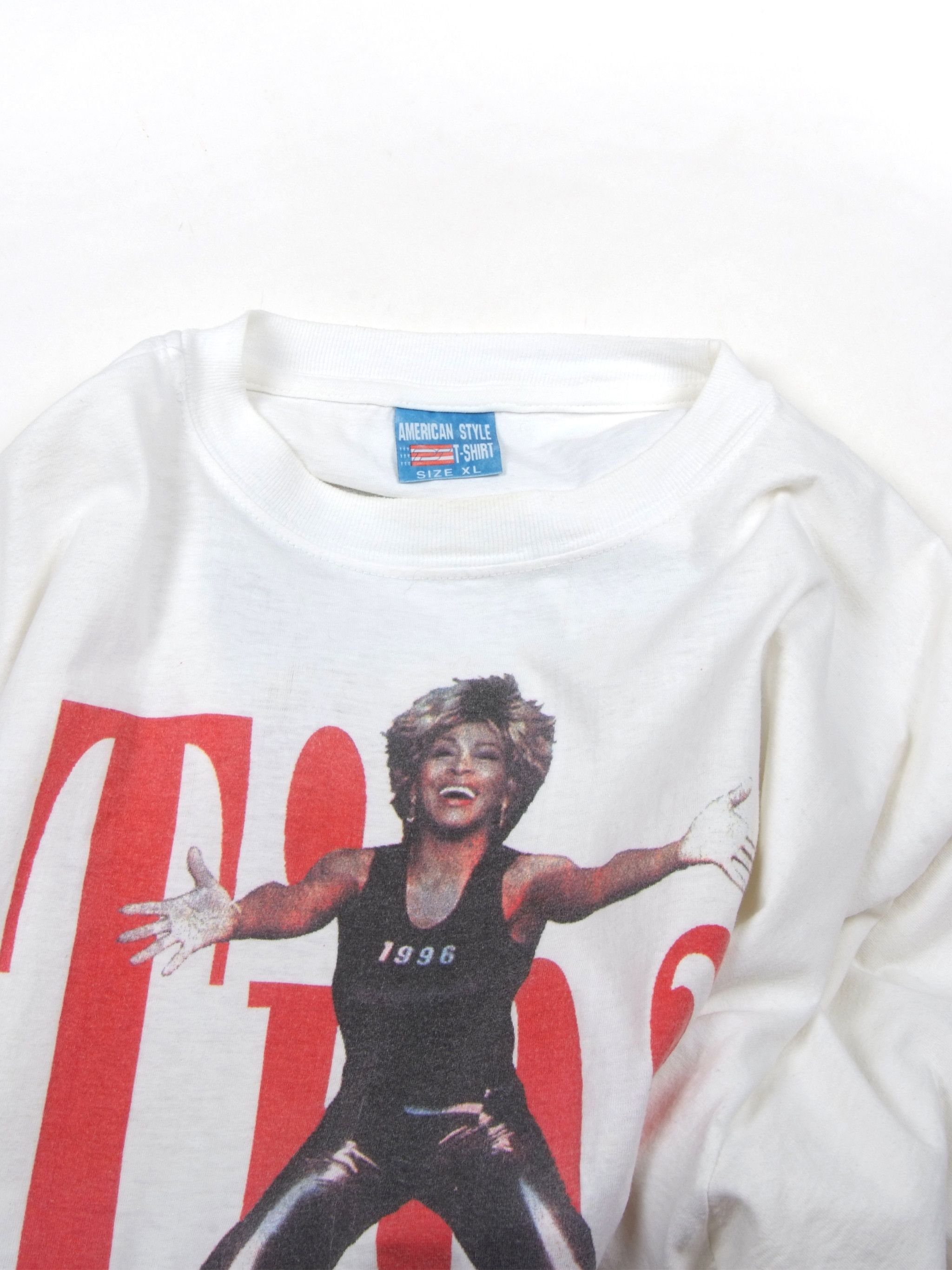 Band Tees × Vintage Vintage RaRe Tina Turner Europe Tour 2 Sided T-shirt Size US XL / EU 56 / 4 - 3 Thumbnail