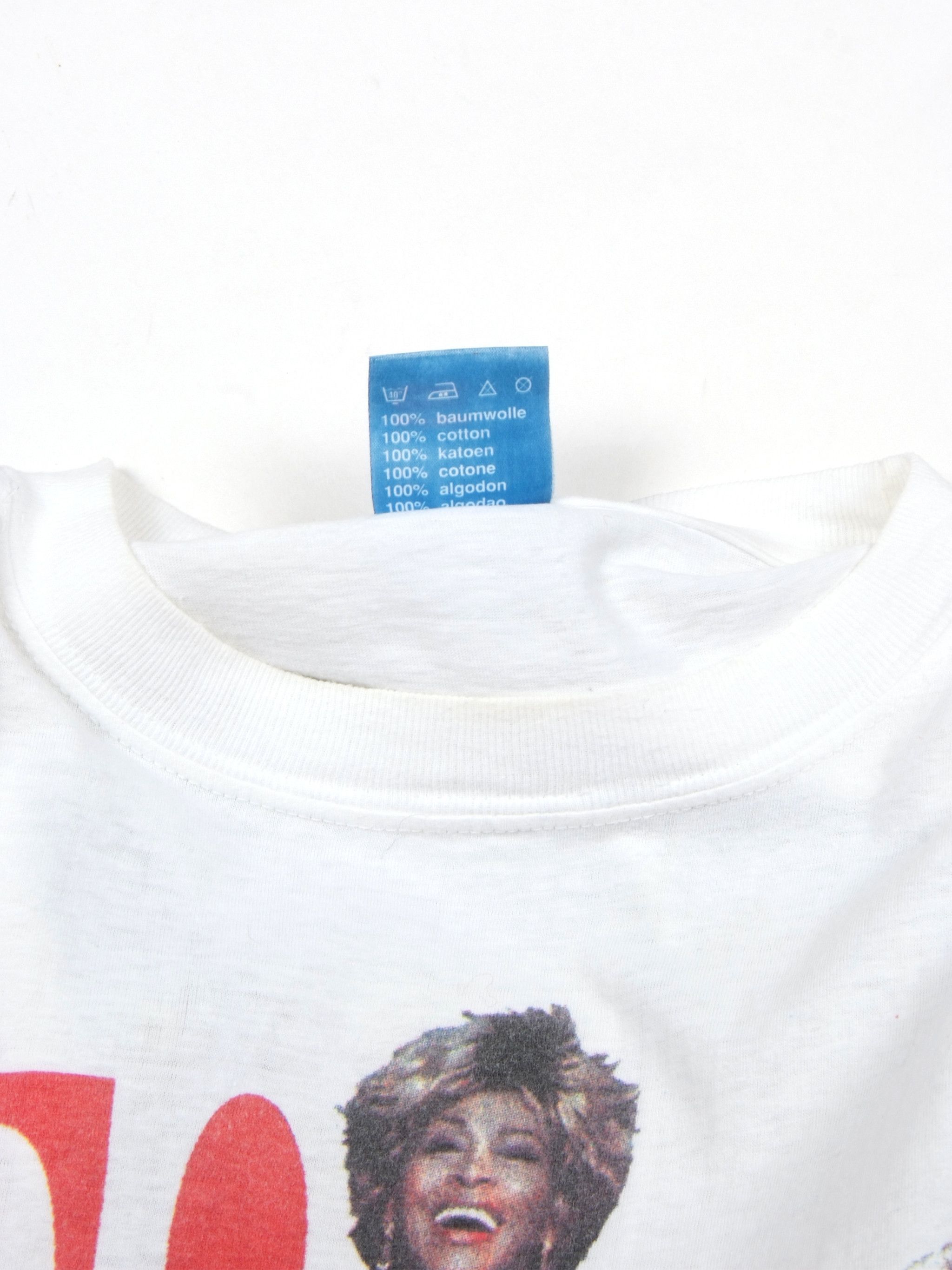 Band Tees × Vintage Vintage RaRe Tina Turner Europe Tour 2 Sided T-shirt Size US XL / EU 56 / 4 - 4 Thumbnail