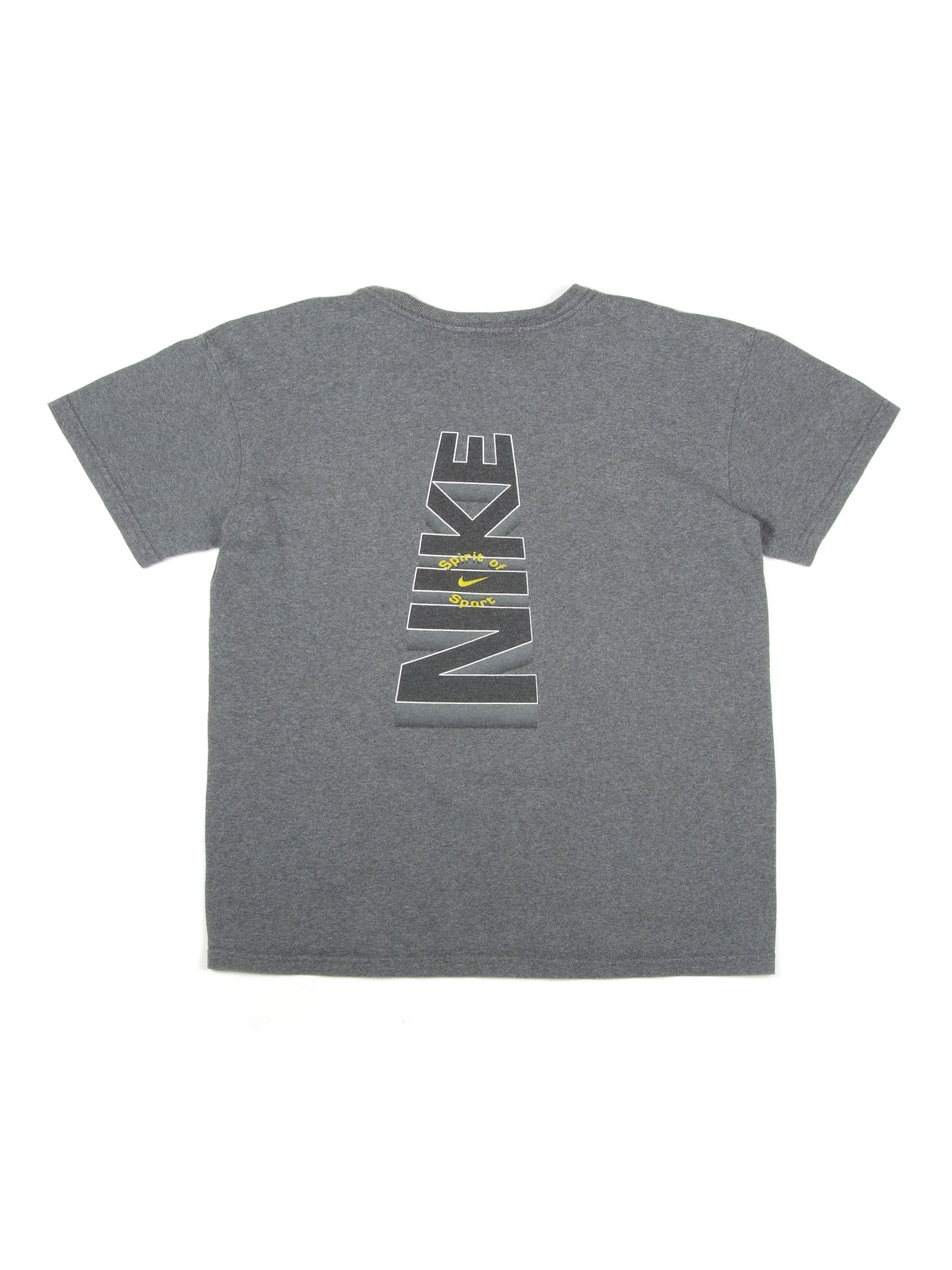 Nike × Vintage RaRe Vintage 90s Nike Spirit Of Sport USA Made T-shirt Size US M / EU 48-50 / 2 - 2 Thumbnail