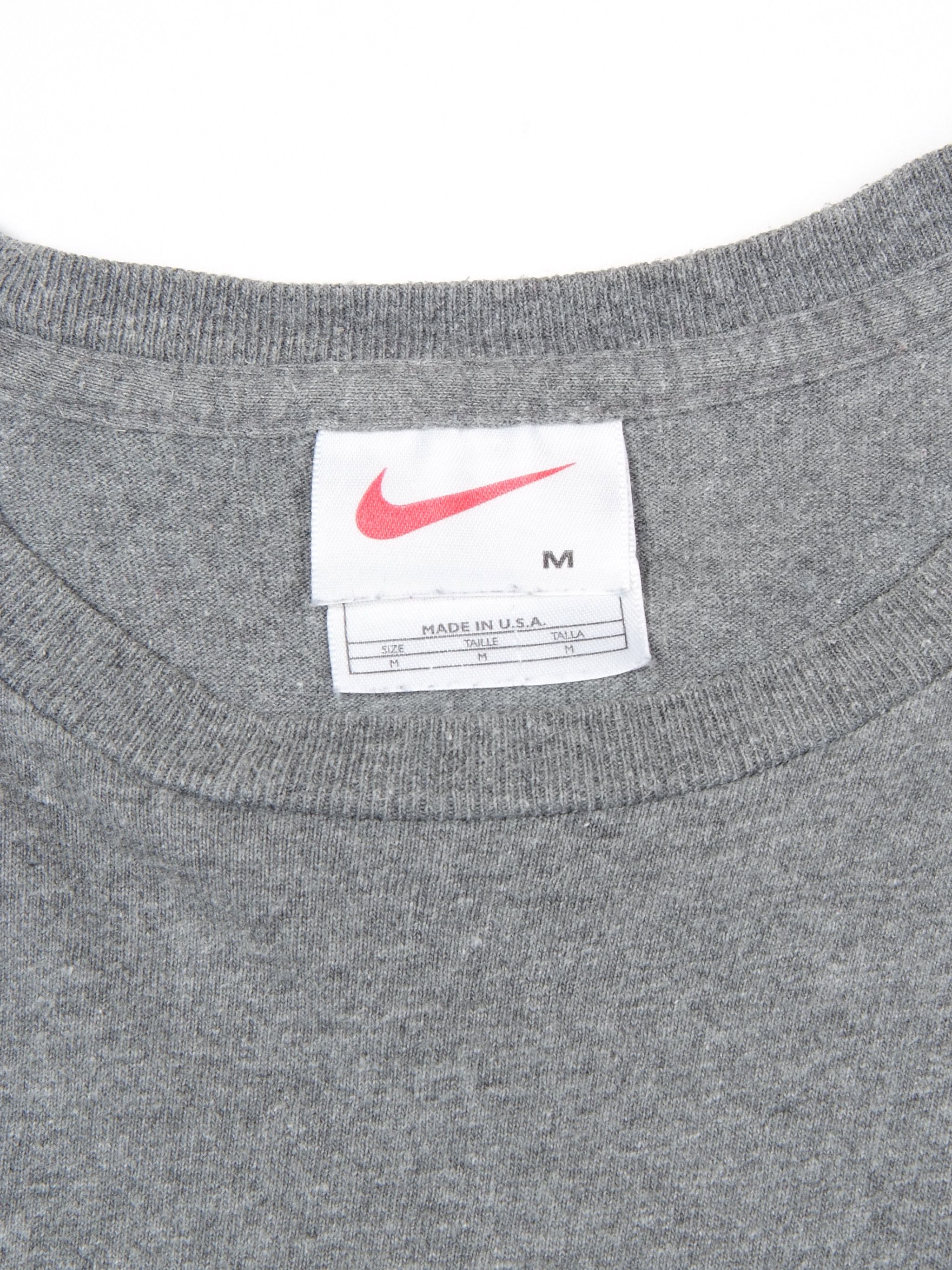 Nike × Vintage RaRe Vintage 90s Nike Spirit Of Sport USA Made T-shirt Size US M / EU 48-50 / 2 - 4 Thumbnail