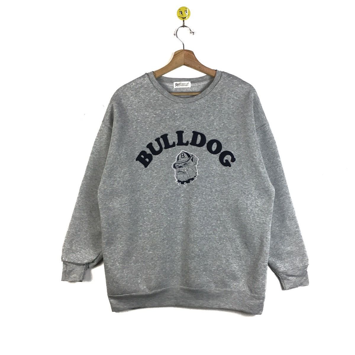 Vintage Bulldog Sweatshirt Big Logo