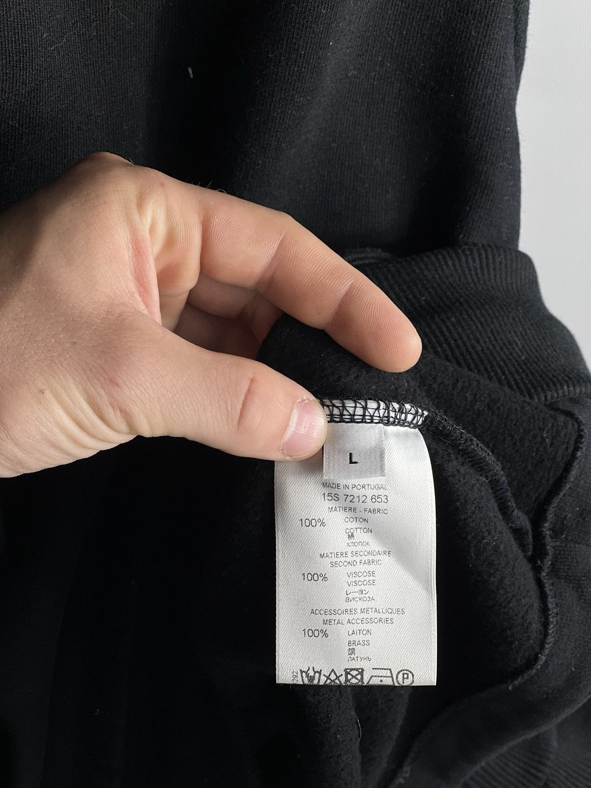 Givenchy Givenchy 17 logo black vest sleeveless hoodie Size US L / EU 52-54 / 3 - 9 Thumbnail