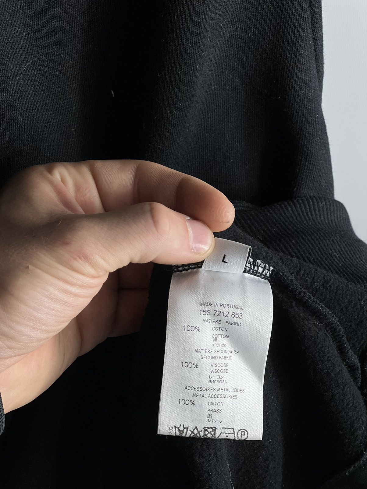 Givenchy Givenchy 17 logo black vest sleeveless hoodie Size US L / EU 52-54 / 3 - 10 Thumbnail
