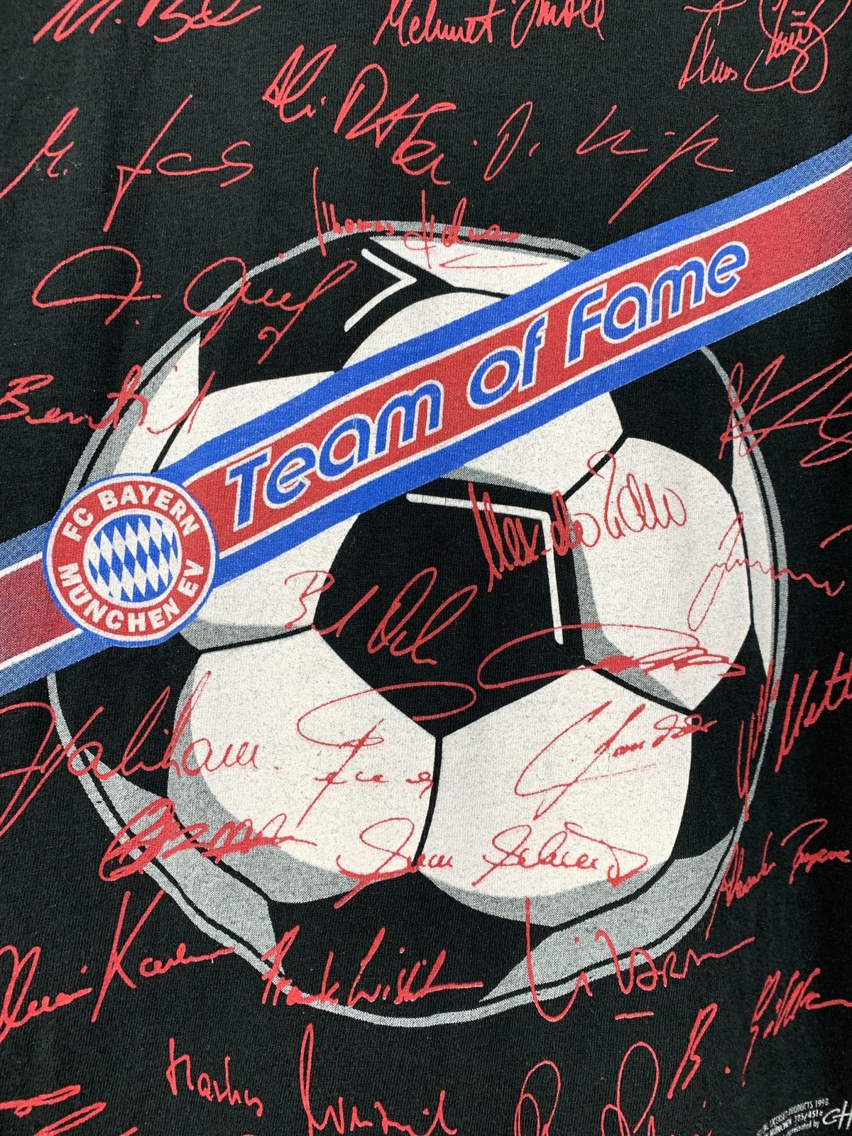 Vintage 1998 Vintage FC Bayern Munchen Better Than The Rest T-Shirt Size US M / EU 48-50 / 2 - 16 Thumbnail