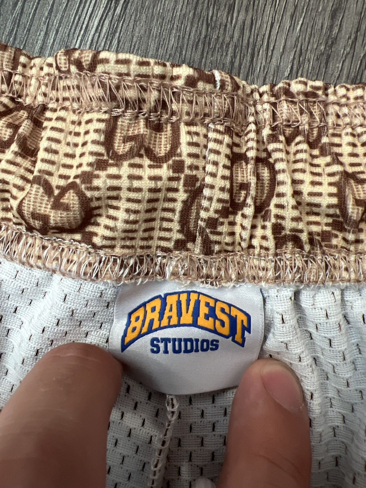 Bravest Studios Gucci Mesh Shorts