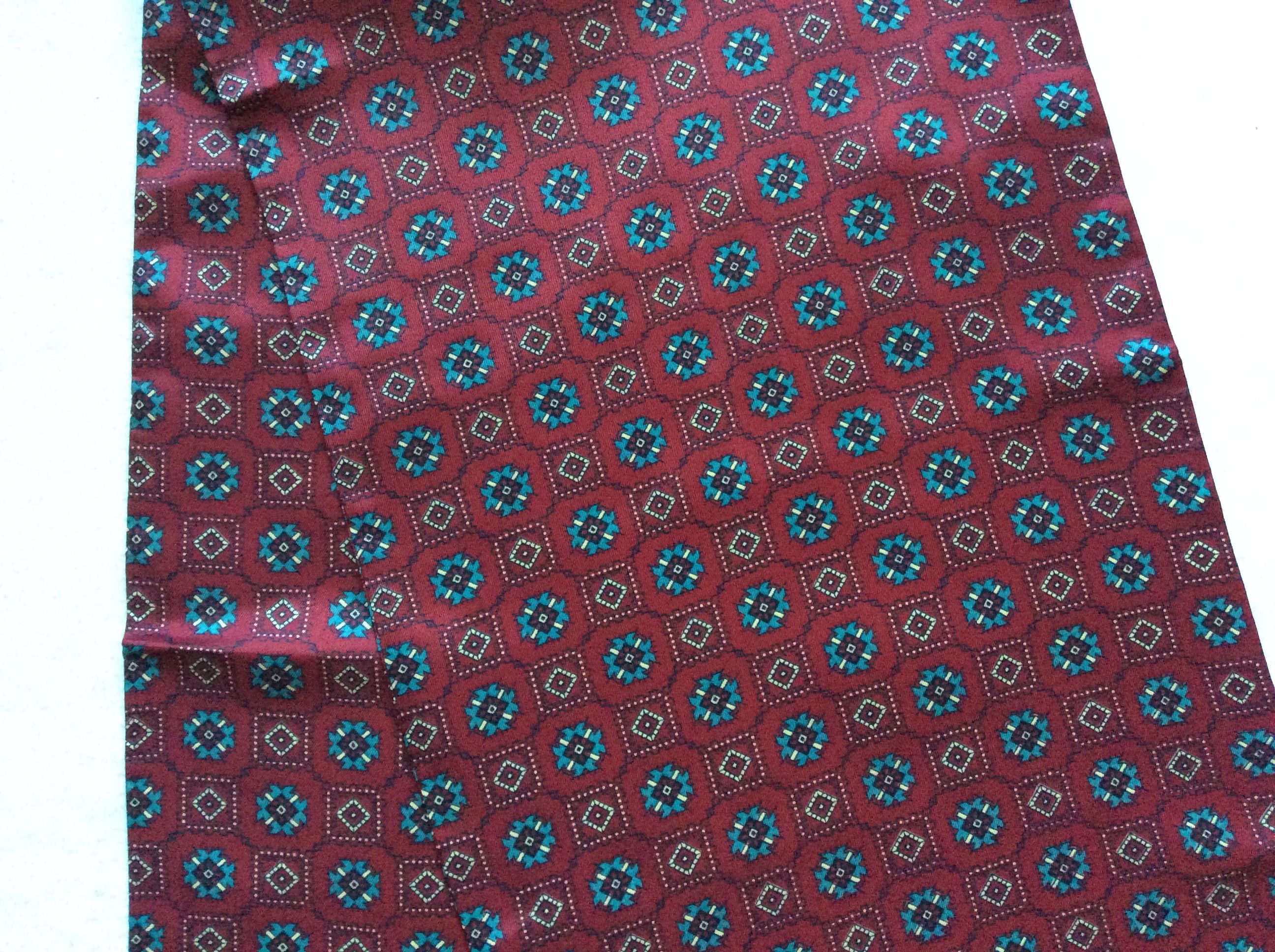 Vintage SAMMY Geometric Pattern Vintage Scarf Size ONE SIZE - 3 Thumbnail