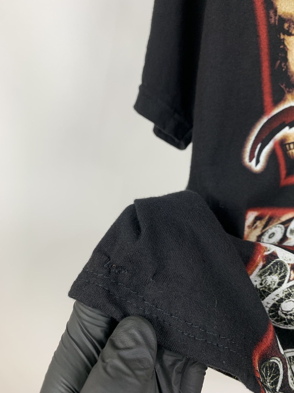 Band Tees Vintage Tupac 2Pac Double Sided Black T-Shirt Size US M / EU 48-50 / 2 - 18 Thumbnail
