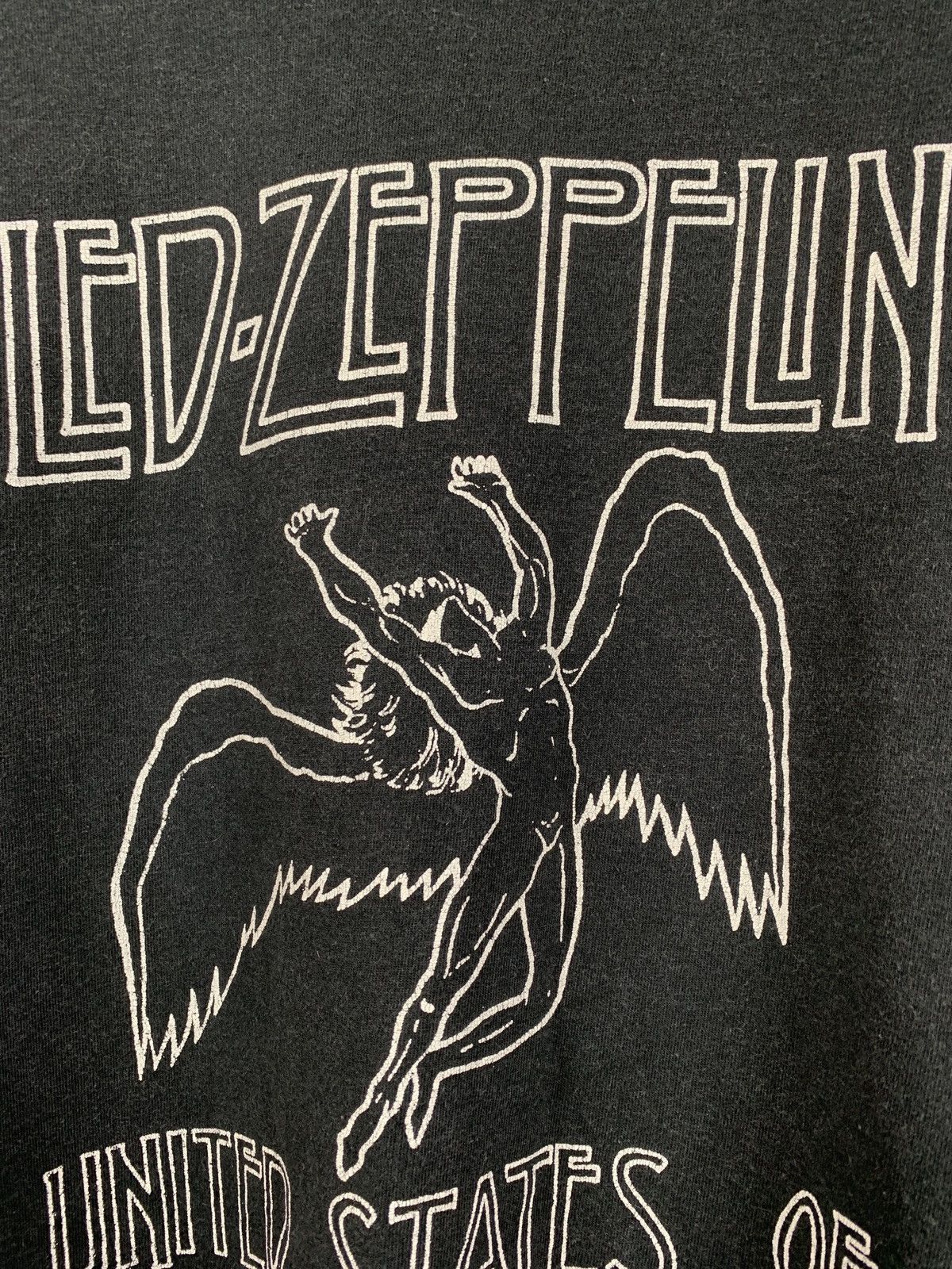 Band Tees 2000 Vintage Led Zeppelin Faded United States Of America Size US M / EU 48-50 / 2 - 8 Thumbnail
