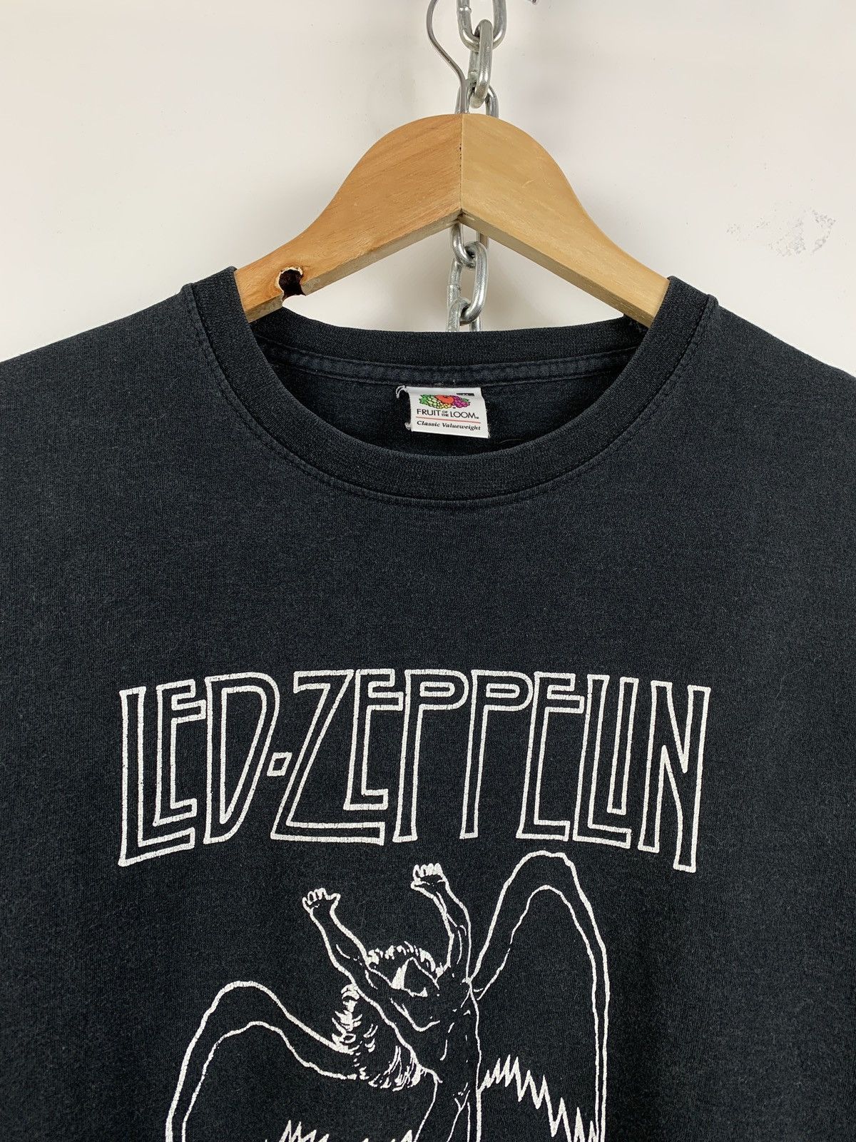 Band Tees 2000 Vintage Led Zeppelin Faded United States Of America Size US M / EU 48-50 / 2 - 5 Thumbnail