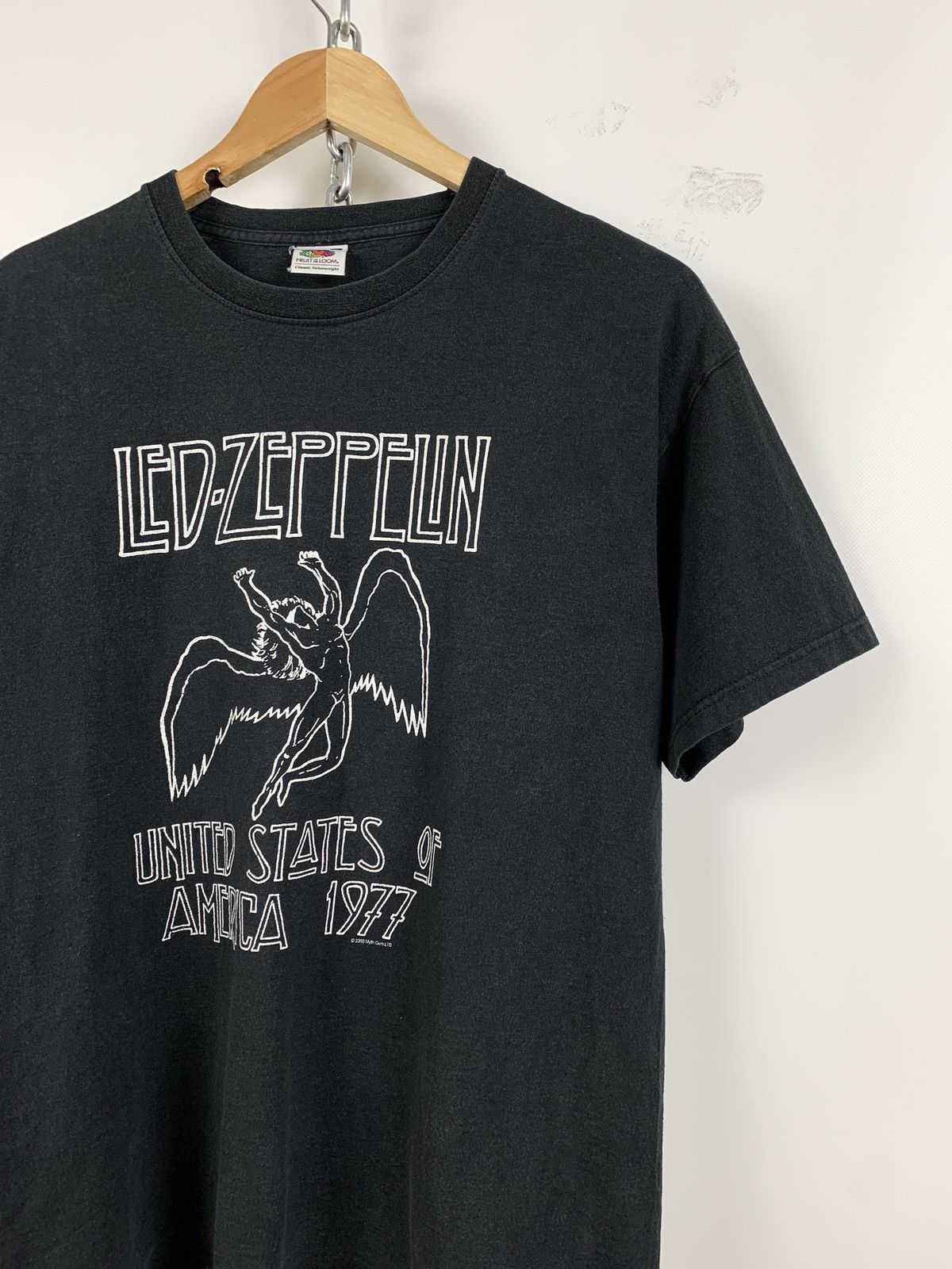Band Tees 2000 Vintage Led Zeppelin Faded United States Of America Size US M / EU 48-50 / 2 - 4 Thumbnail