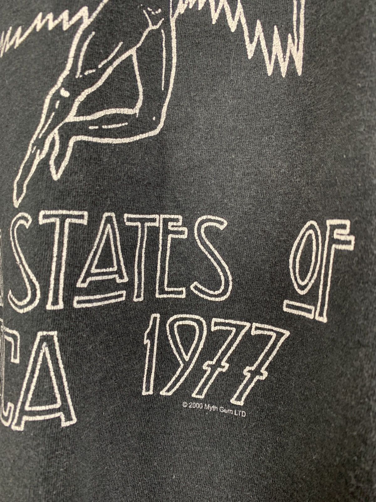 Band Tees 2000 Vintage Led Zeppelin Faded United States Of America Size US M / EU 48-50 / 2 - 7 Thumbnail