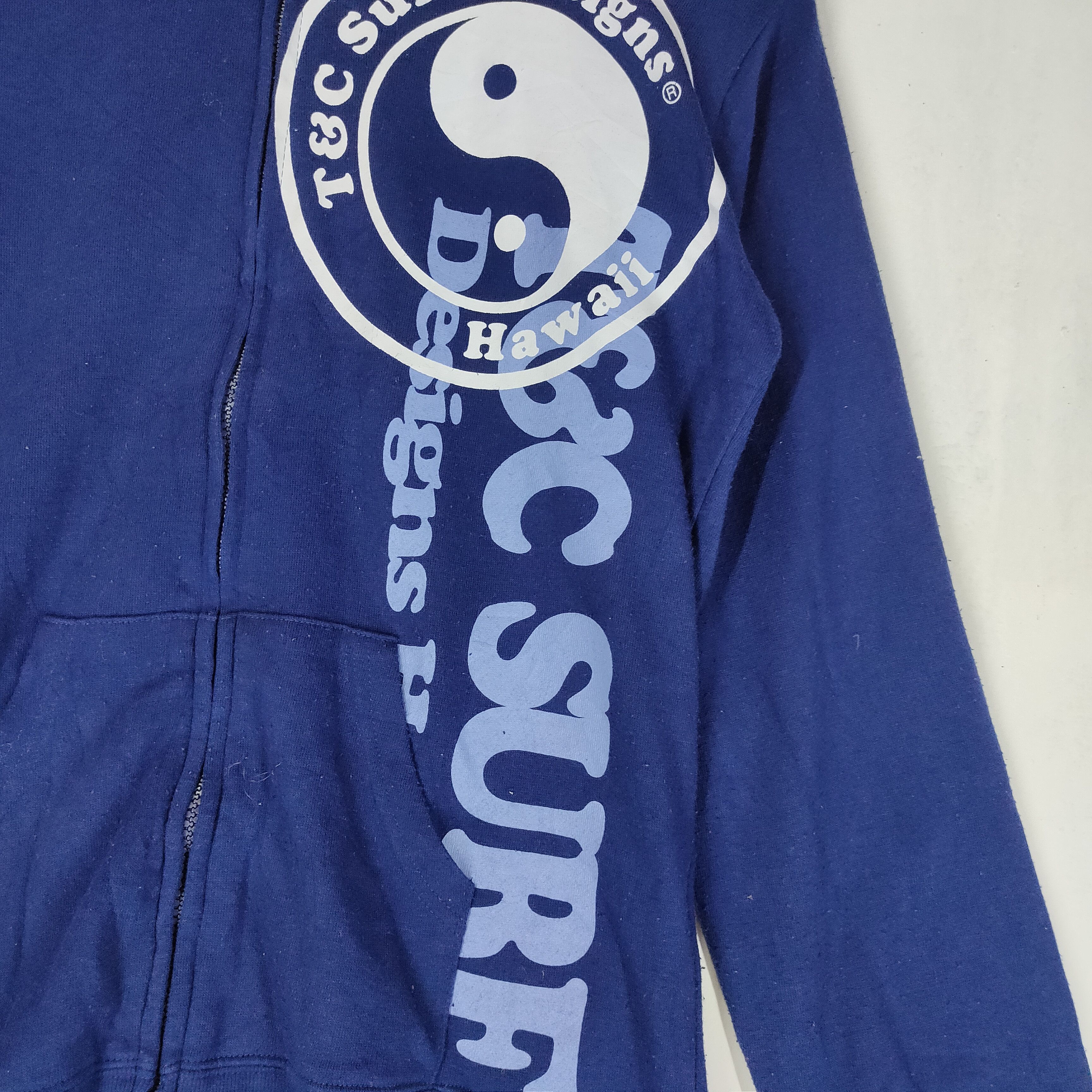 Other T&C SURF HAWAII Ying Yang Big Logo Full Zipper Hoodies Size US S / EU 44-46 / 1 - 2 Thumbnail