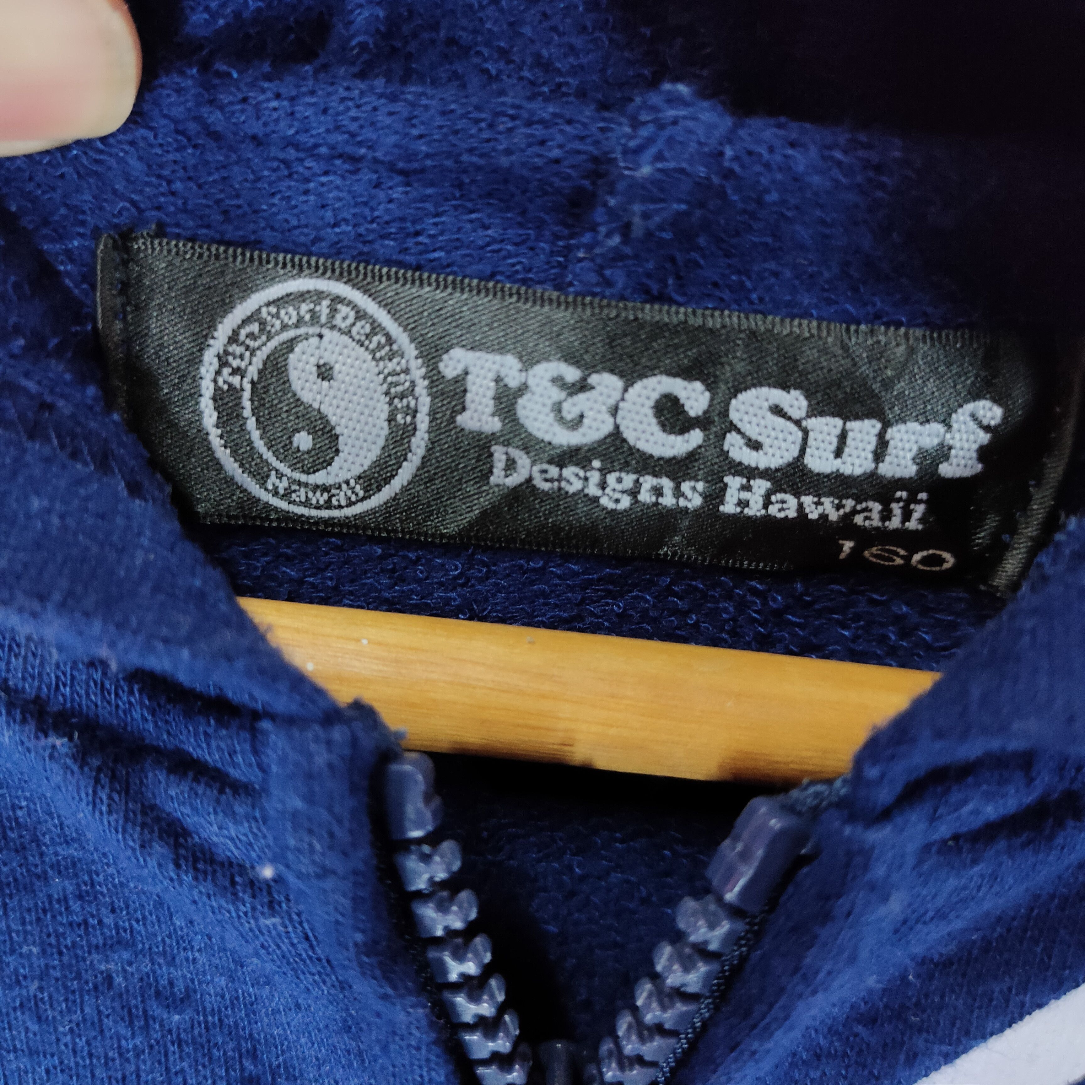 Other T&C SURF HAWAII Ying Yang Big Logo Full Zipper Hoodies Size US S / EU 44-46 / 1 - 5 Thumbnail