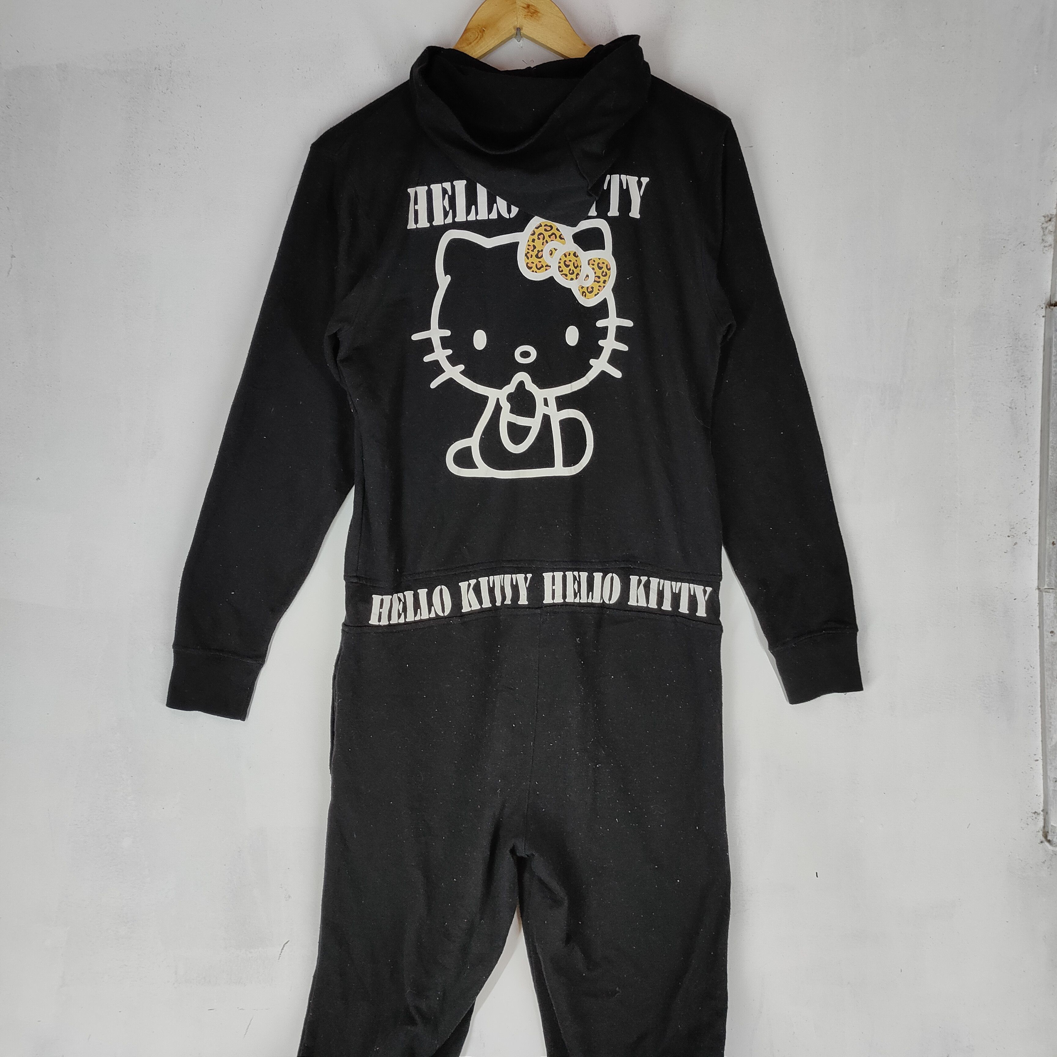 Cartoon Network HELLO KITTY OVERALL Big Printed Front & Back Hoodie Size US 32 / EU 48 - 8 Thumbnail