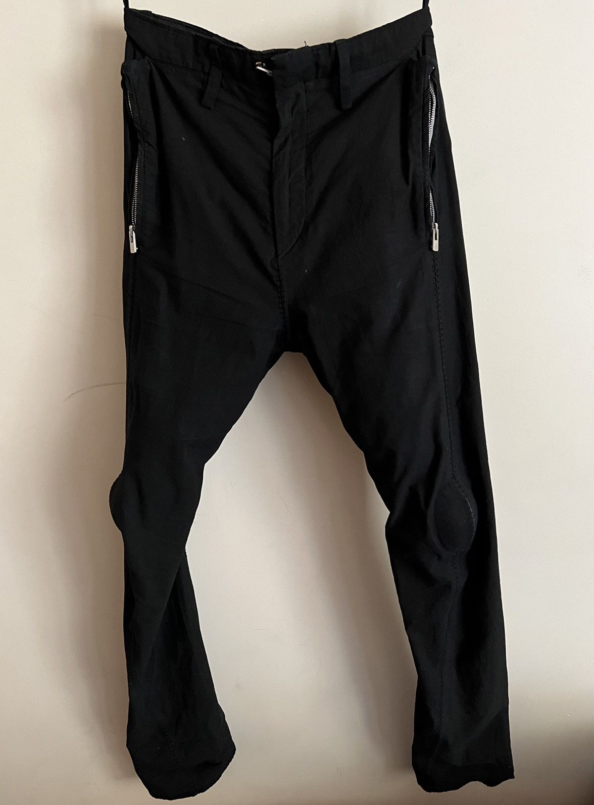 Carol Christian Poell PM/2671POD Prosthetic Front Zip Trousers | Grailed