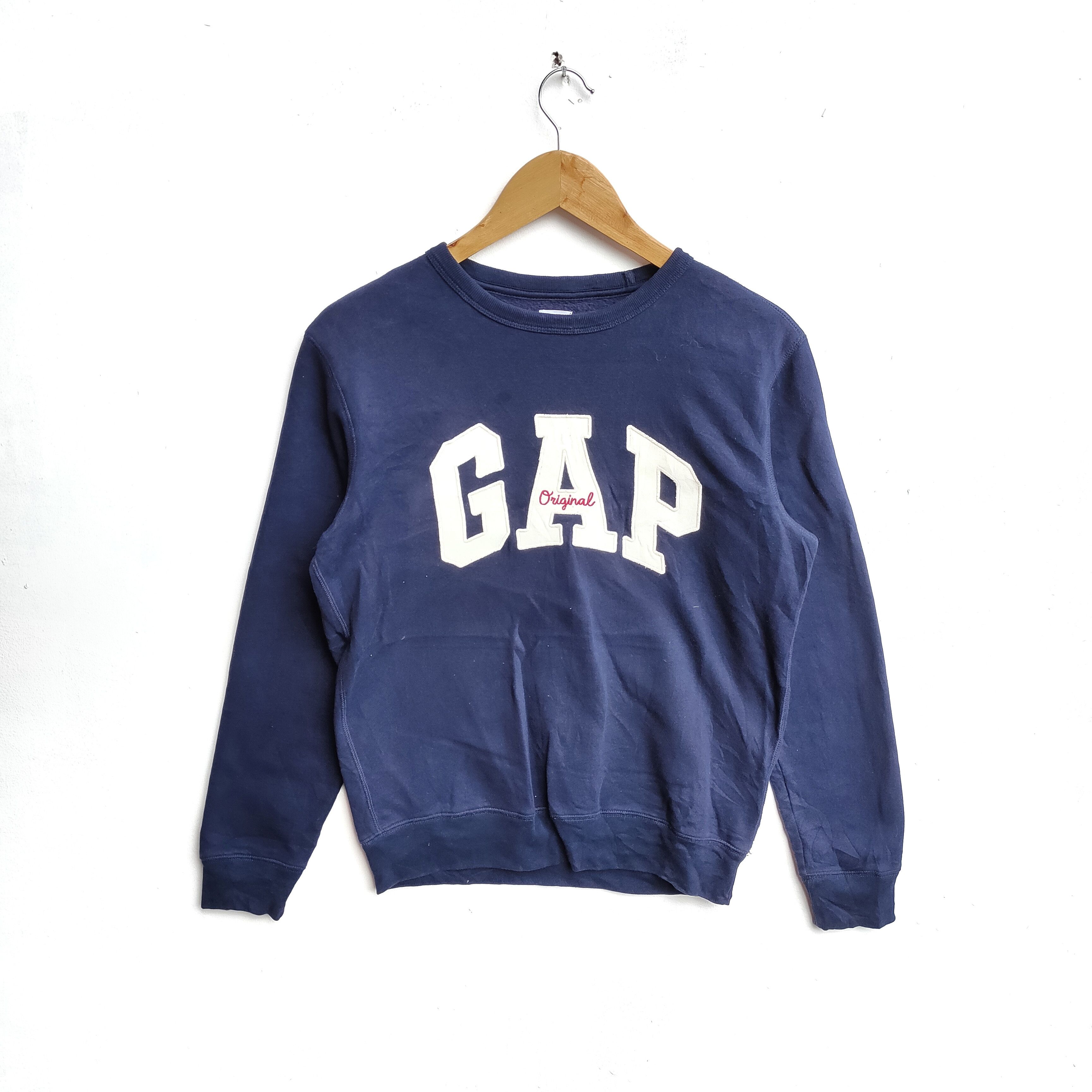 Gap GAP ORIGINAL Big Logo Embroidery Sweatshirt Size US S / EU 44-46 / 1 - 1 Thumbnail