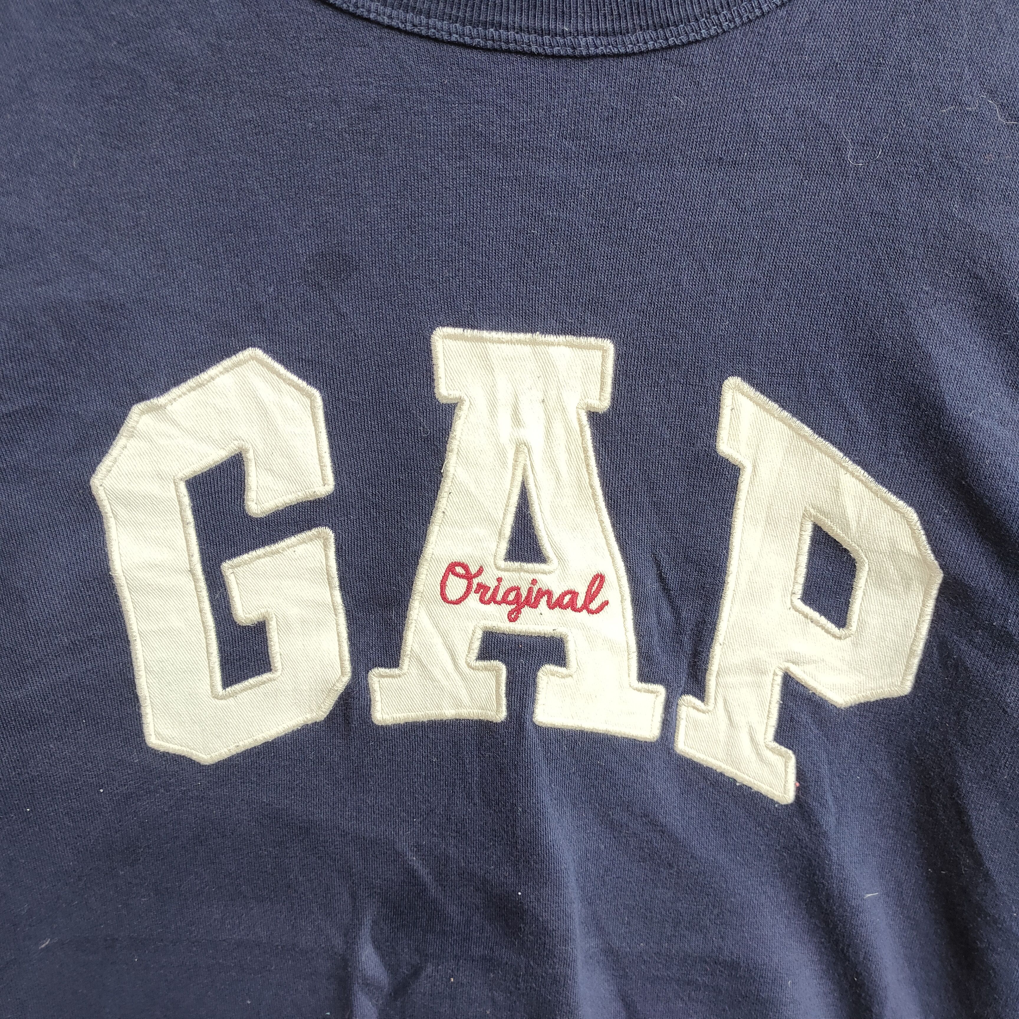 Gap GAP ORIGINAL Big Logo Embroidery Sweatshirt Size US S / EU 44-46 / 1 - 2 Thumbnail