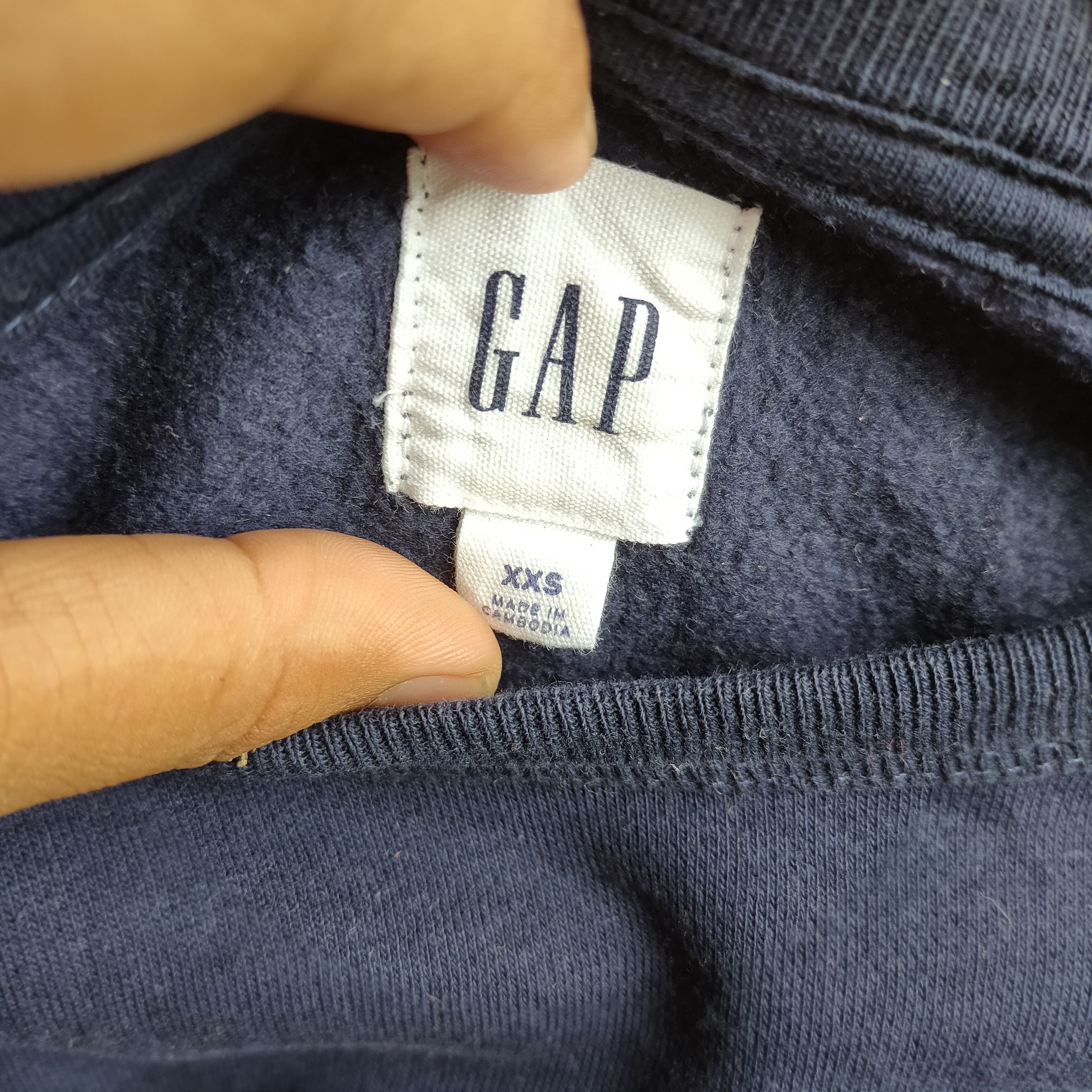 Gap GAP ORIGINAL Big Logo Embroidery Sweatshirt Size US S / EU 44-46 / 1 - 4 Thumbnail