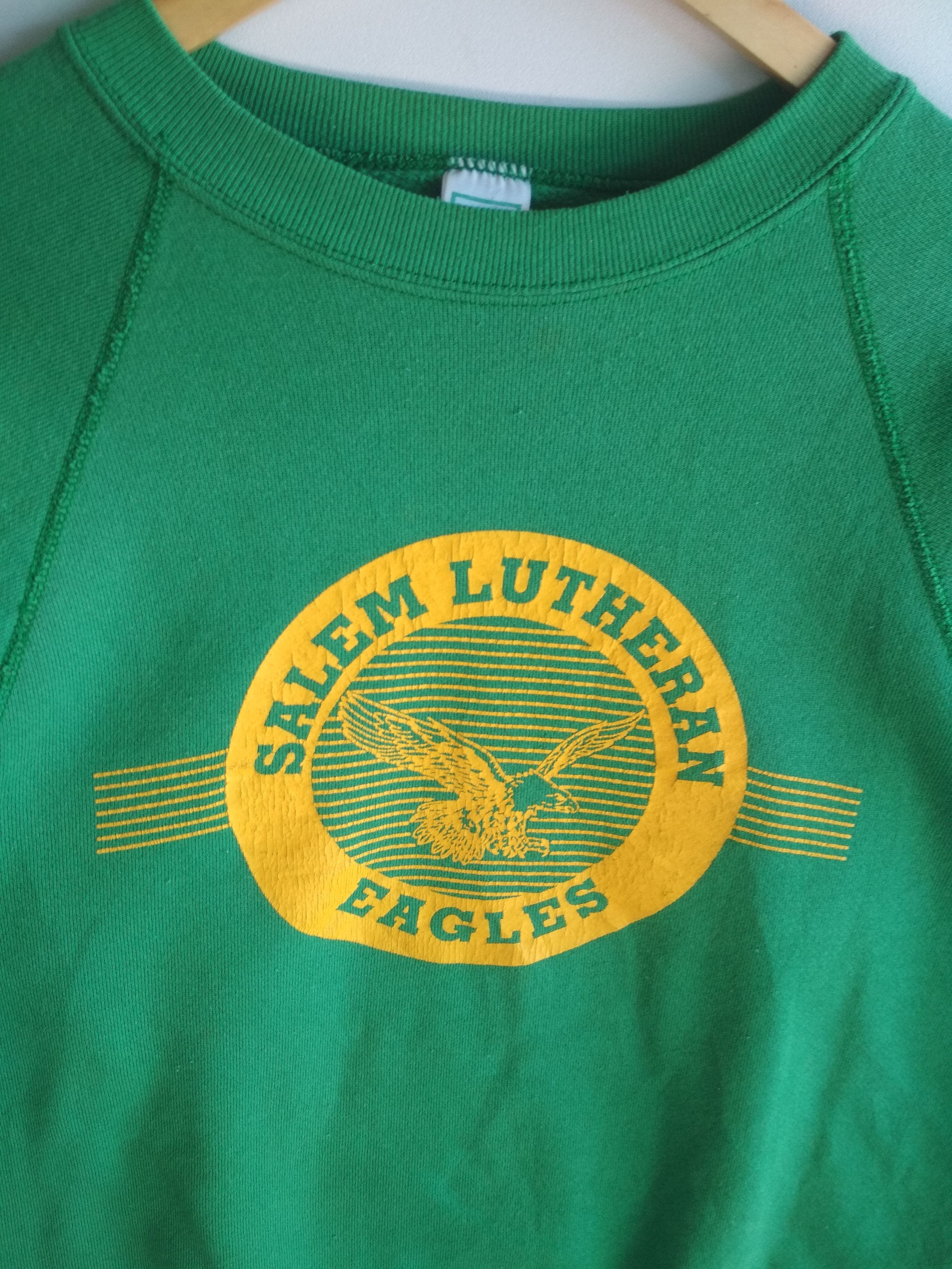 Vintage VINTAGE DISCUS ATHLETIC SALEM LUTHER EAGLES LOGO SWEATSHIRT Size US M / EU 48-50 / 2 - 2 Thumbnail